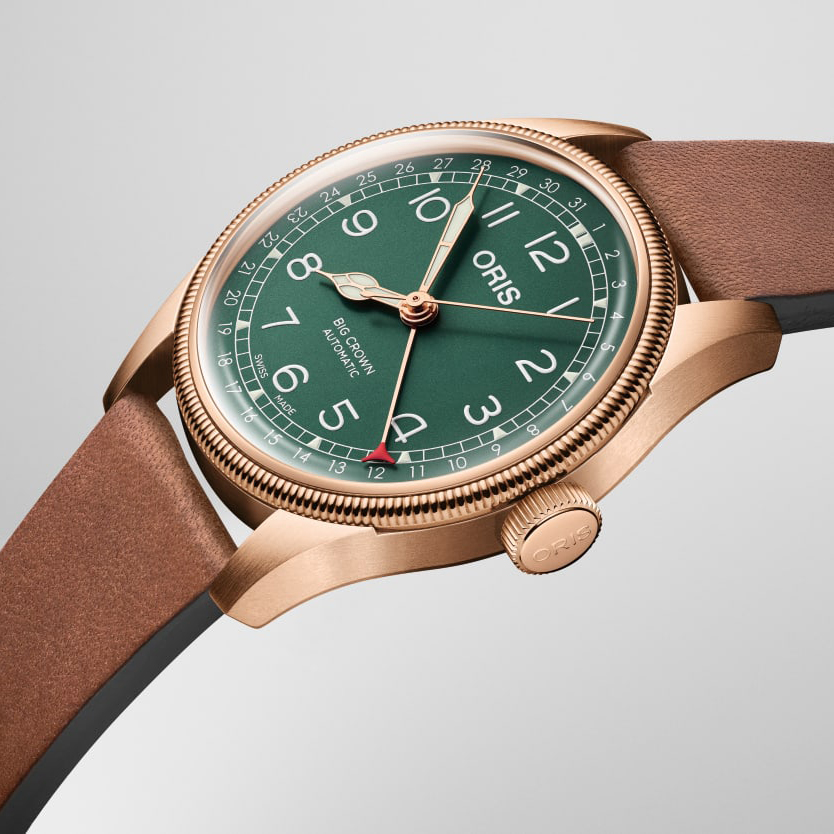 Oris 01 754 7741 3167-07 5 20 58BR Big Crown BIG CROWN POINTER DATE 80TH ANNIVERSARY EDITION zegarek męski klasyczny szafirowe - miniatura 4
