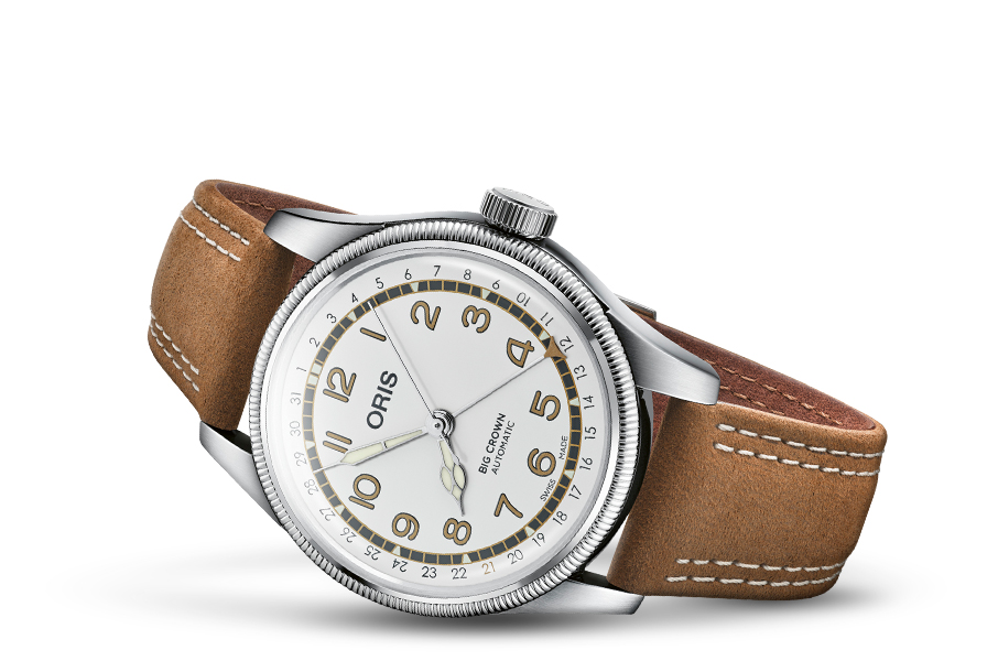 Oris 01 754 7741 4081-SET ROBERTO CLEMENTE LIMITED EDITION zegarek klasyczny Big Crown - miniatura 4