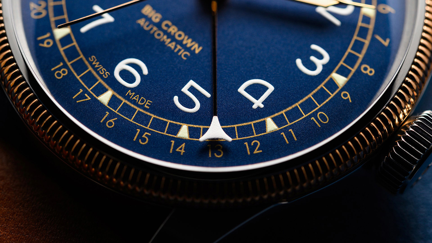 Oris 01 754 7741 4365-07 5 20 58 BIG CROWN POINTER DATE Big Crown klasyczny zegarek srebrny - miniatura 8