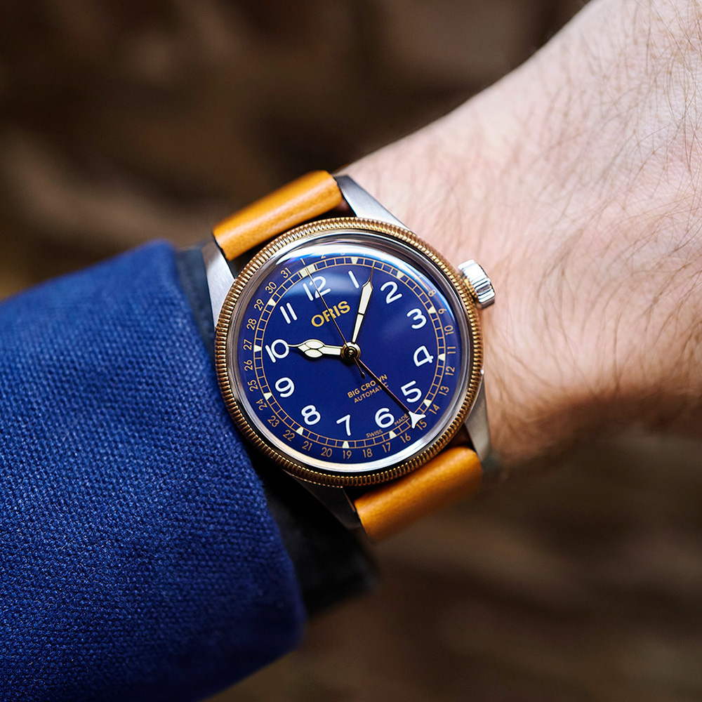 Oris 01 754 7741 4365-07 5 20 58 zegarek męski Big Crown - miniatura 10