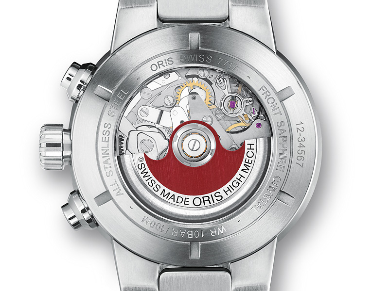 Oris 01 774 7717 4154-07 8 24 50 WILLIAMS CHRONOGRAPH zegarek sportowy Williams - miniatura 4