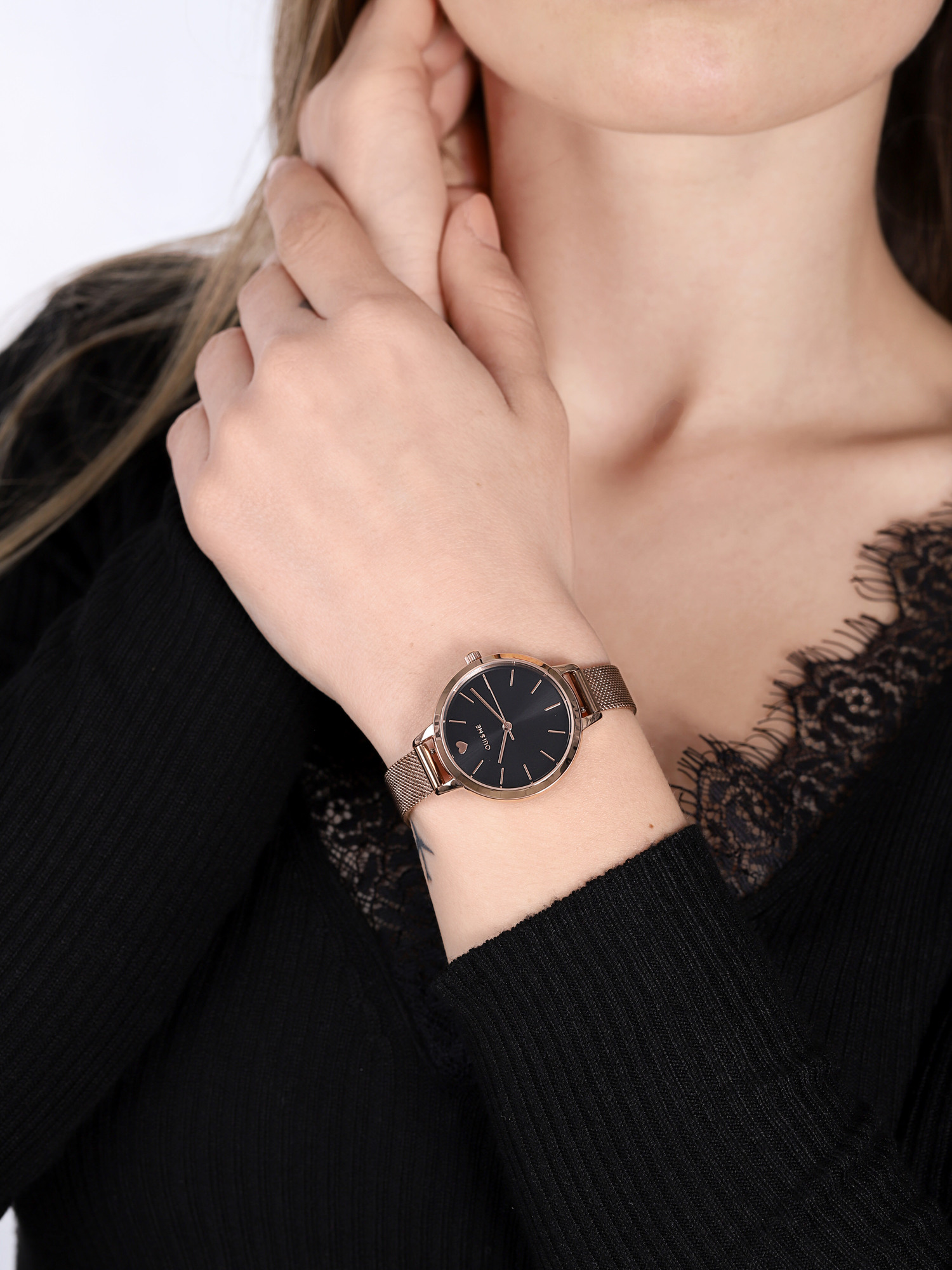 OUI  ME ME010002 Amourette PETITE AMOURETTE zegarek damski klasyczny mineralne - miniatura 3