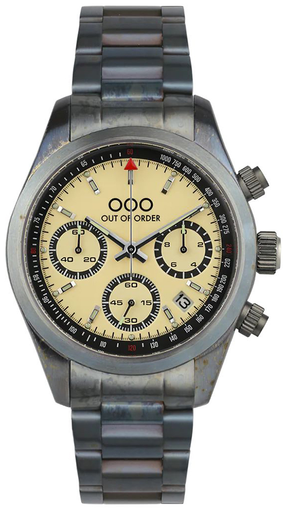 Out Of Order CREAM SPORTY CRONOGRAFO 001-23.CR.AC