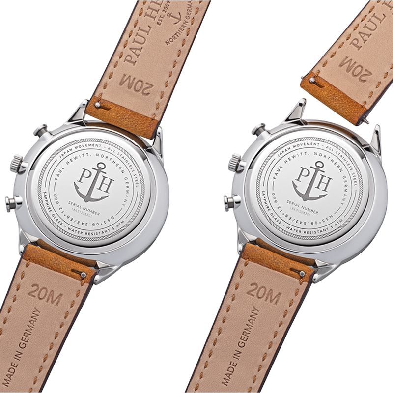 Paul Hewitt PH-C-S-W-49M zegarek klasyczny Chrono Line - miniatura 5