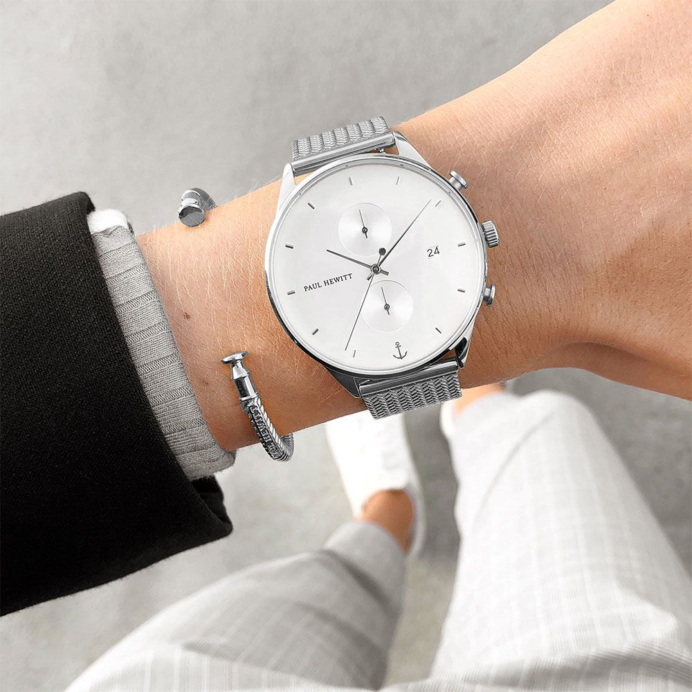 Paul Hewitt PH-C-S-W-50M zegarek klasyczny Chrono Line - miniatura 4