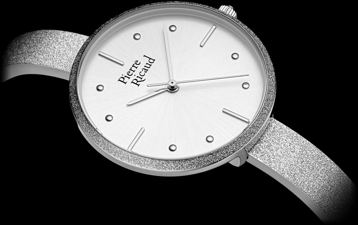 Pierre Ricaud P220375193Q zegarek elegancki Bransoleta - miniatura 4