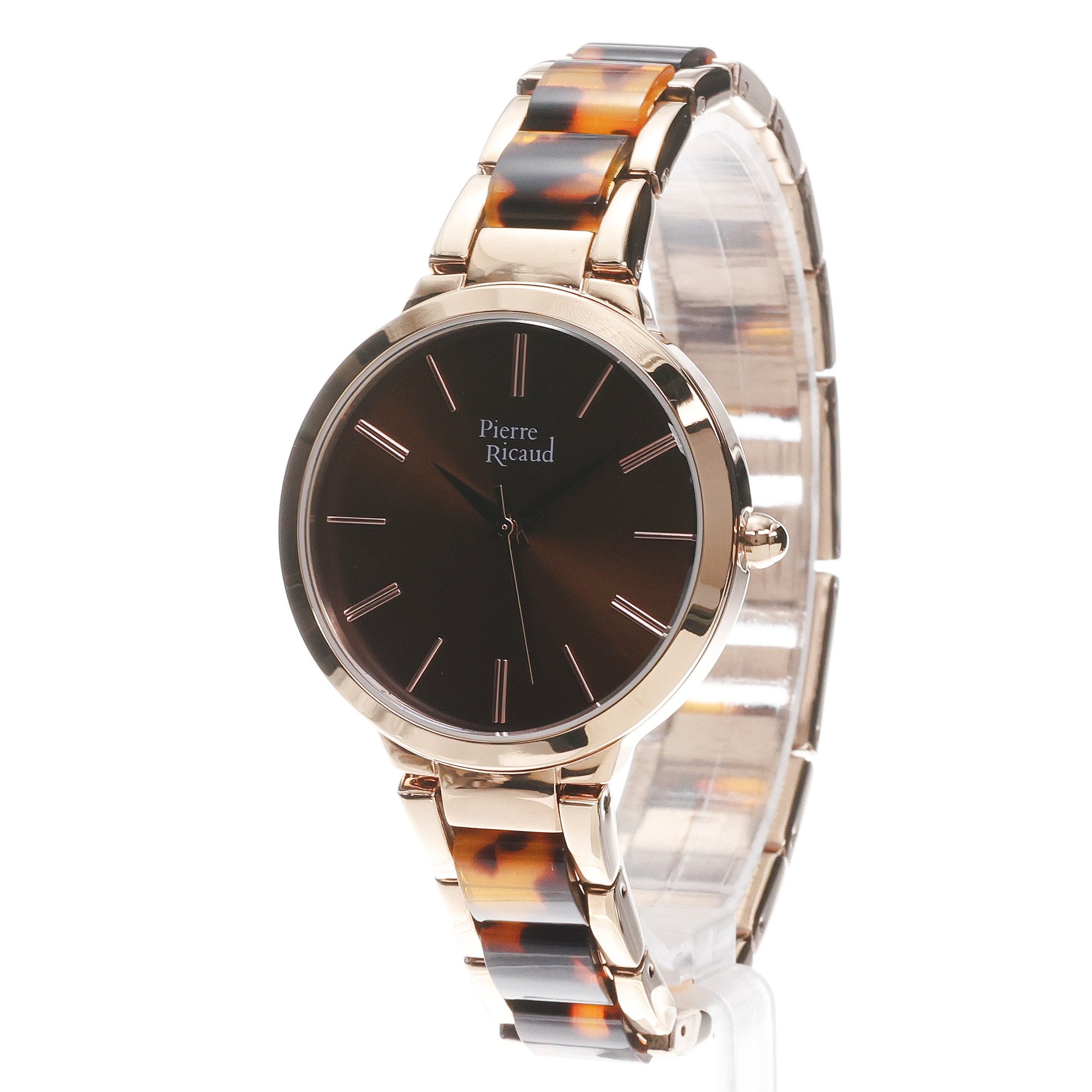 Pierre Ricaud P220519A1GQ-T zegarek elegancki Bransoleta - miniatura 2