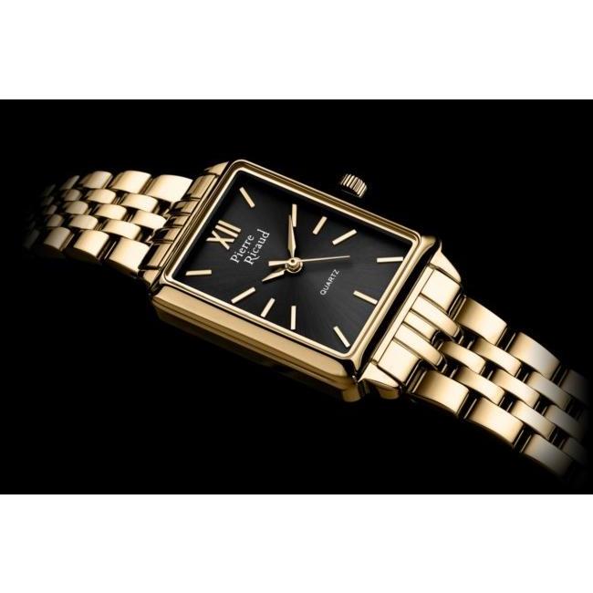Pierre Ricaud P220691164Q Damskie Gold Stainless Steel 23mm zegarek damski elegancki mineralne - miniatura 5