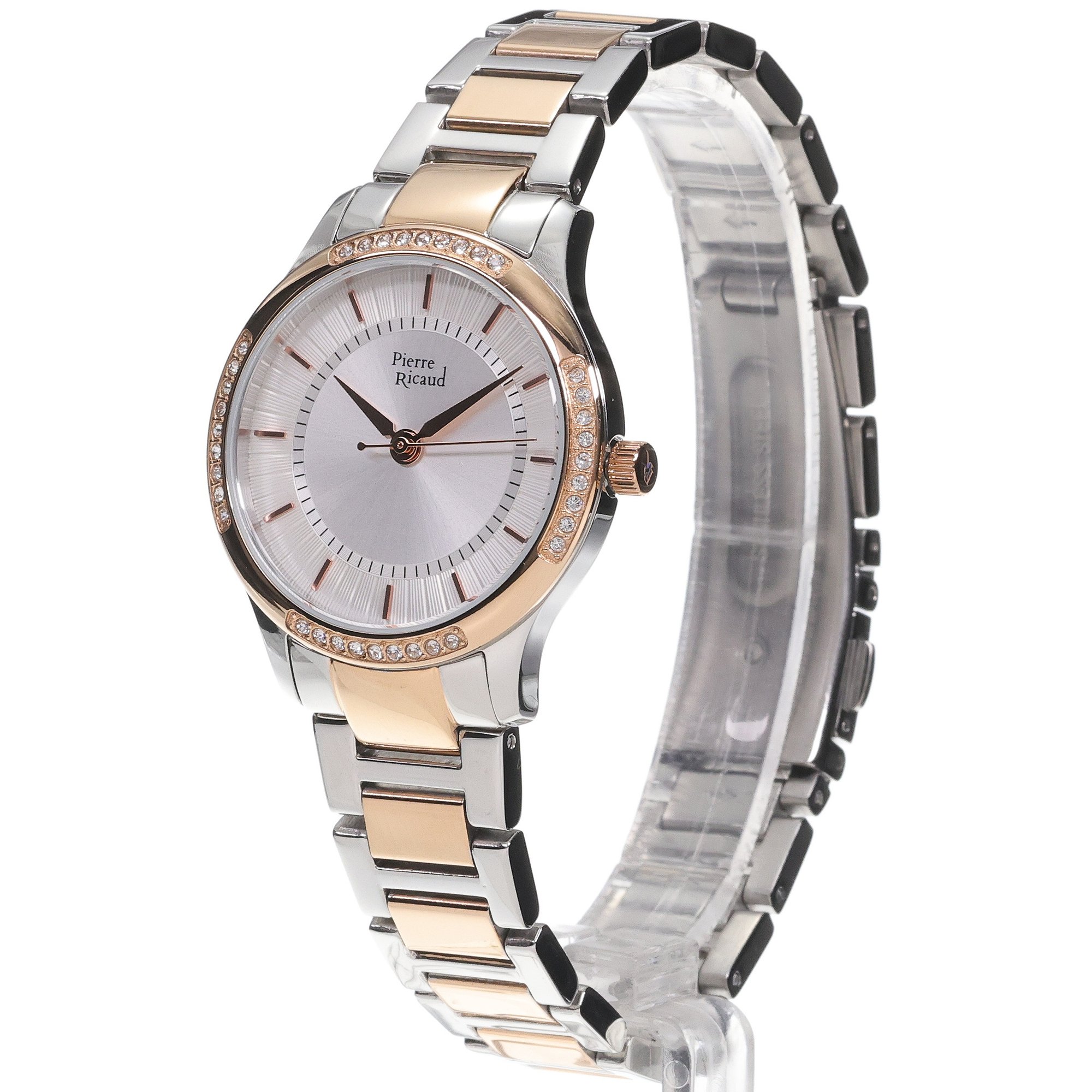 Pierre Ricaud P22162R1R3QZ zegarek srebrny fashion-modowy Damskie bransoleta - miniatura 2