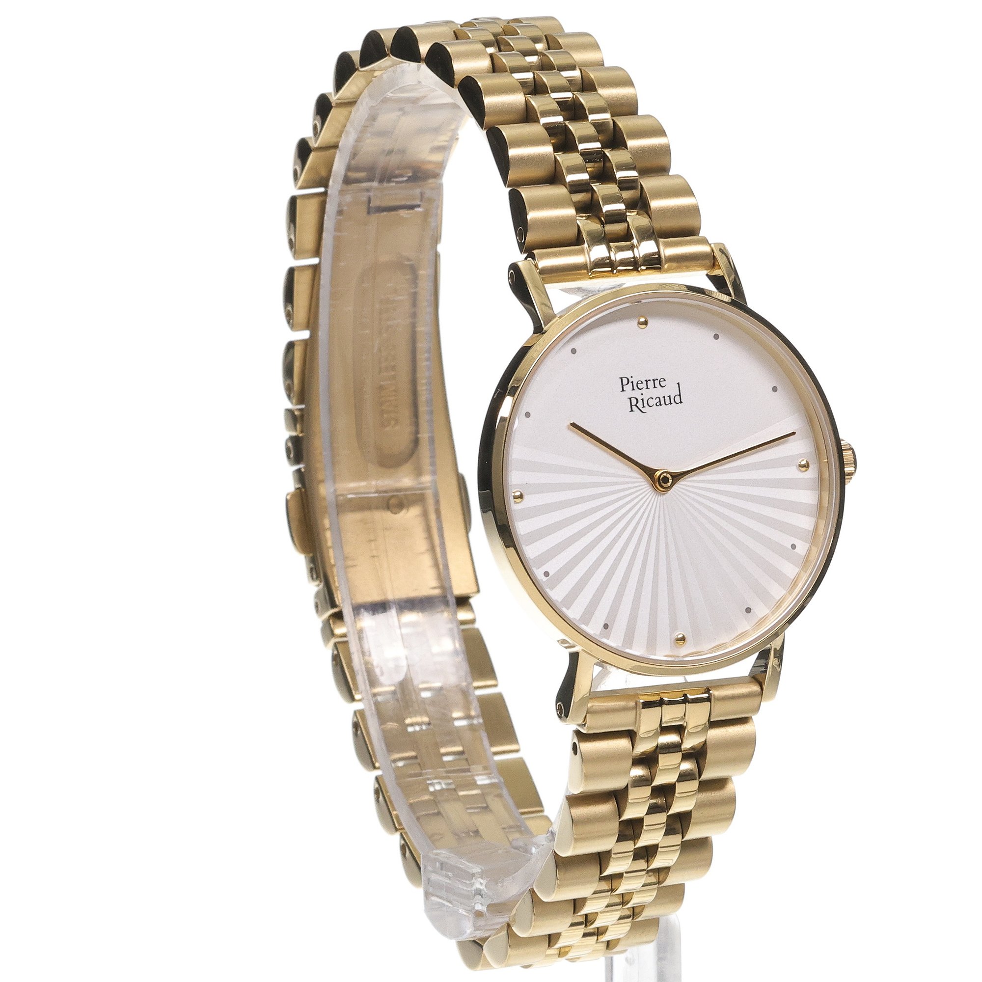 Pierre Ricaud P221641143Q classic Damskie fashion-modowy zegarek złoty - miniatura 3