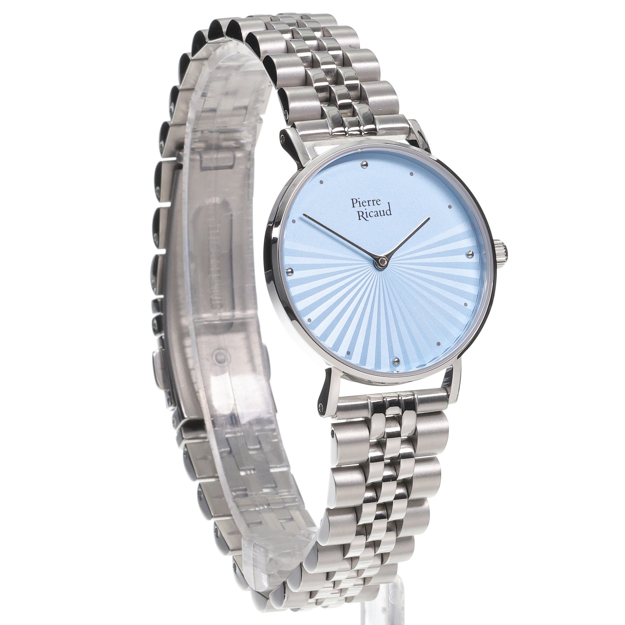 Pierre Ricaud P221645145Q classic Damskie fashion-modowy zegarek srebrny - miniatura 3