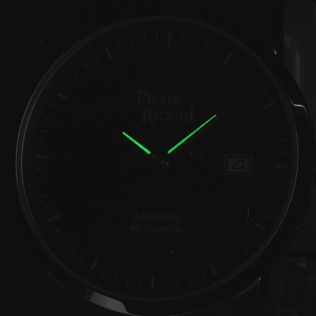Pierre Ricaud P600295125A zegarek srebrny klasyczny Automatic bransoleta - miniatura 5