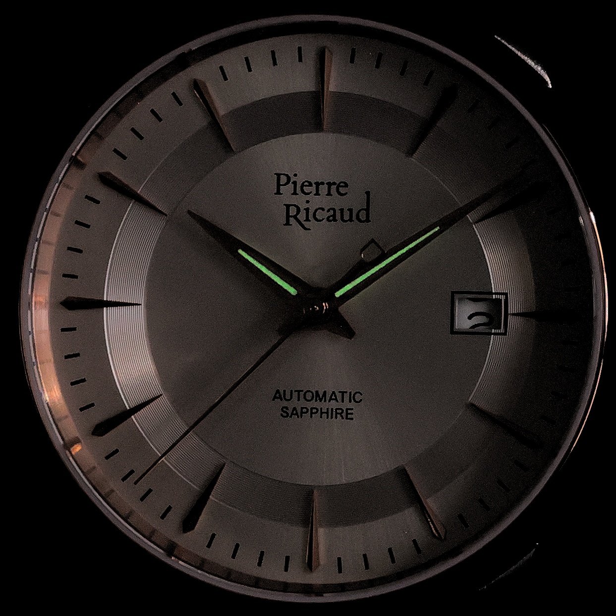 Pierre Ricaud P60029R213A zegarek srebrny klasyczny Automatic pasek - miniatura 5