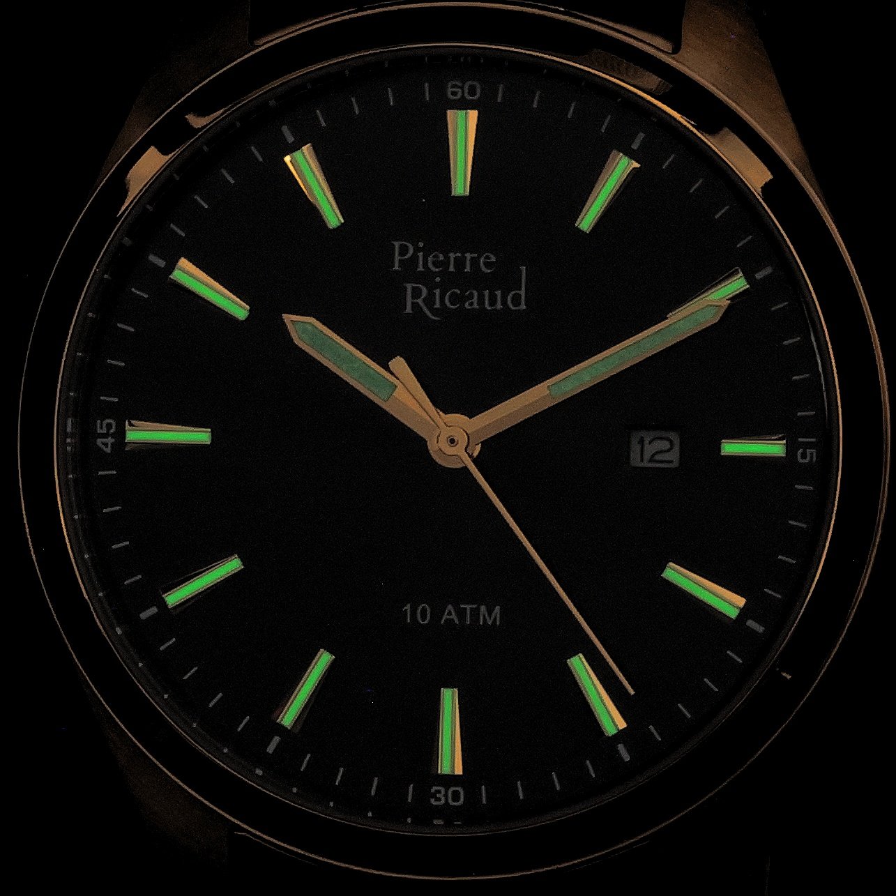 Pierre Ricaud P600491114Q zegarek srebrny klasyczny Bransoleta bransoleta