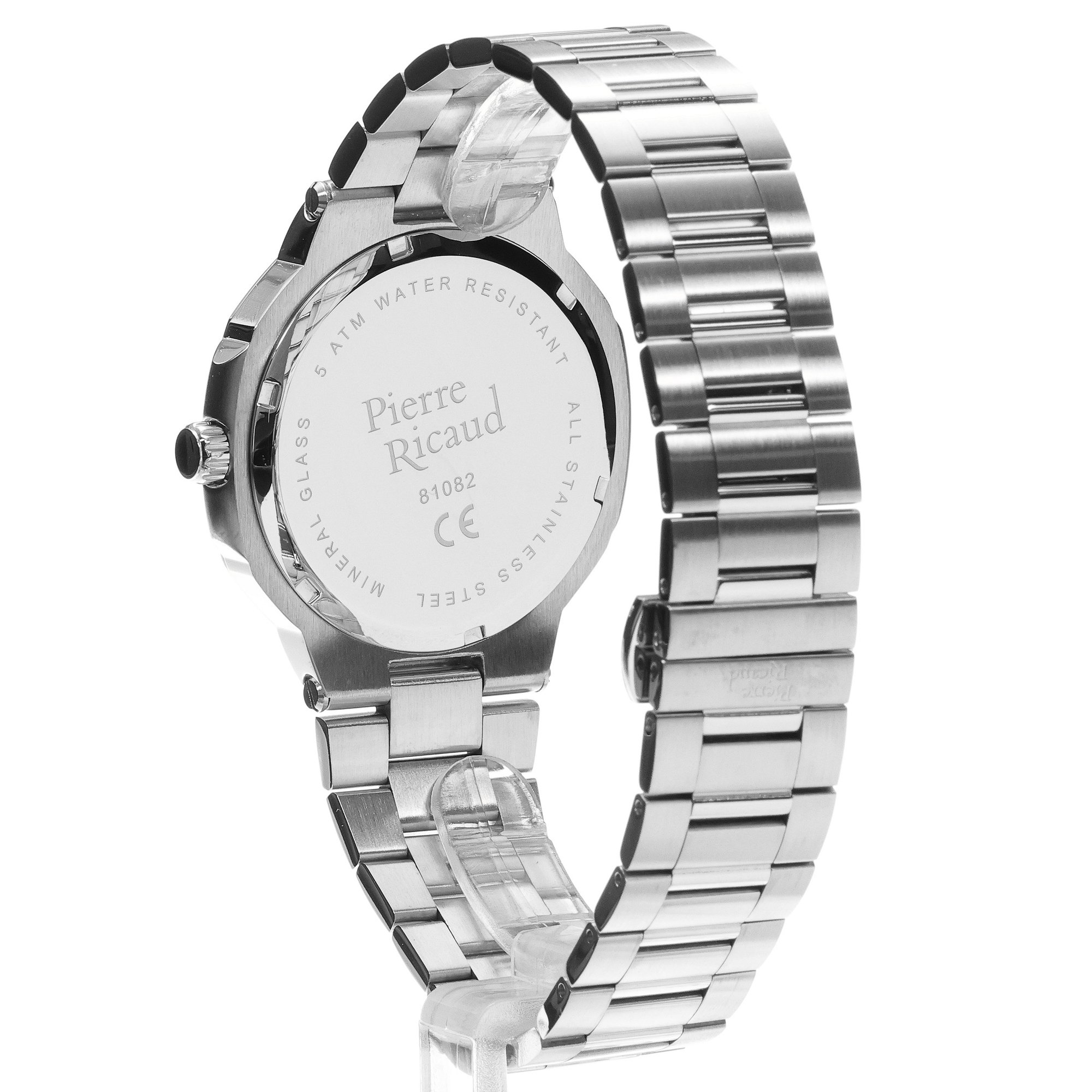 Pierre Ricaud P81082R1R5Q zegarek męski elegancki Bransoleta bransoleta