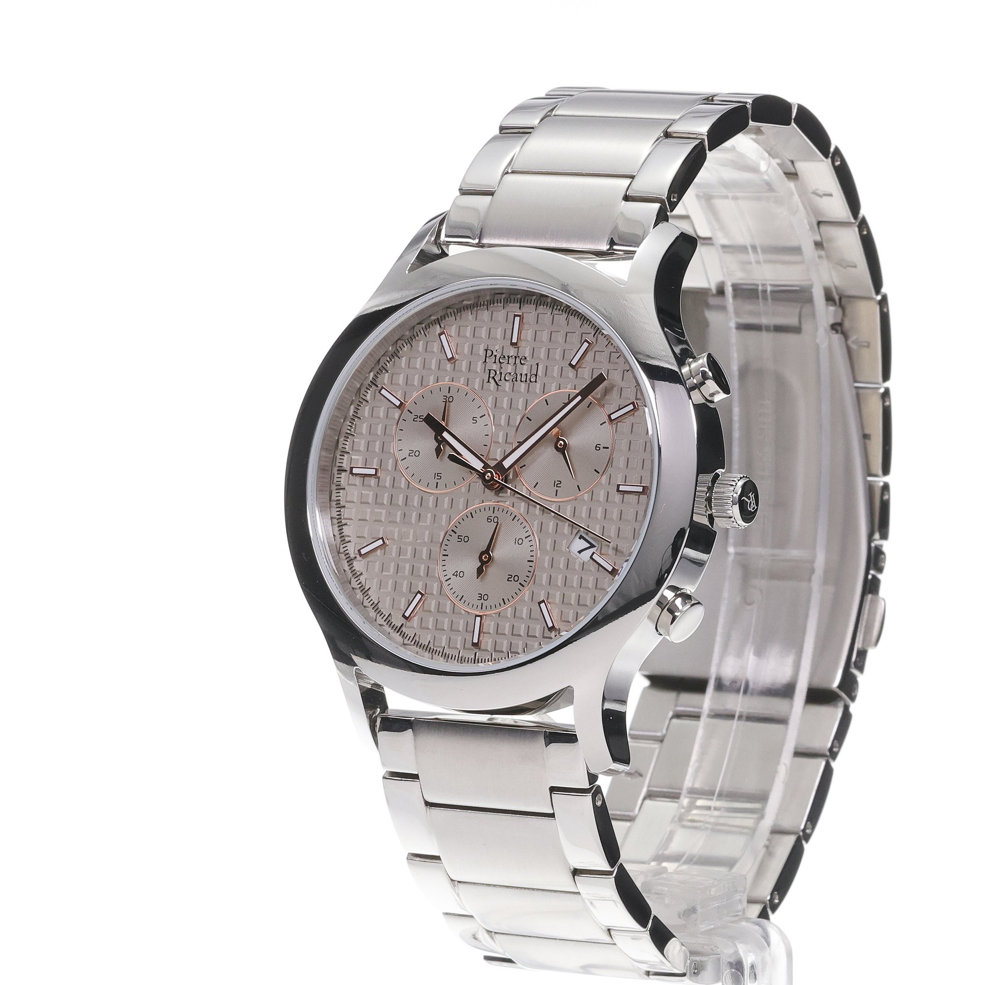 Pierre Ricaud P9109951R7CH Classic Chronograph zegarek klasyczny Męskie - miniatura 2