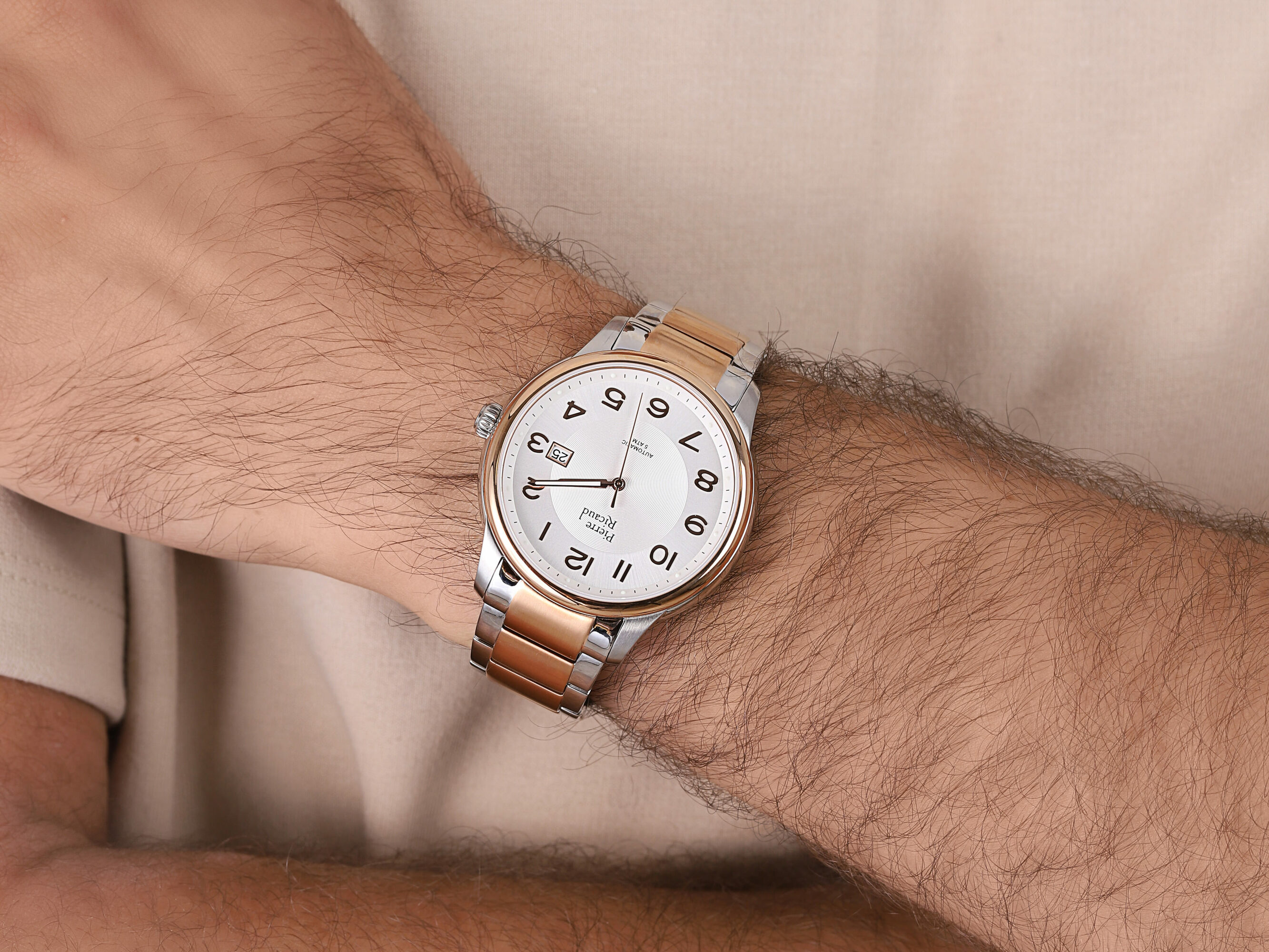 Pierre Ricaud P97017.R123A męski zegarek Automatic bransoleta - miniatura 4