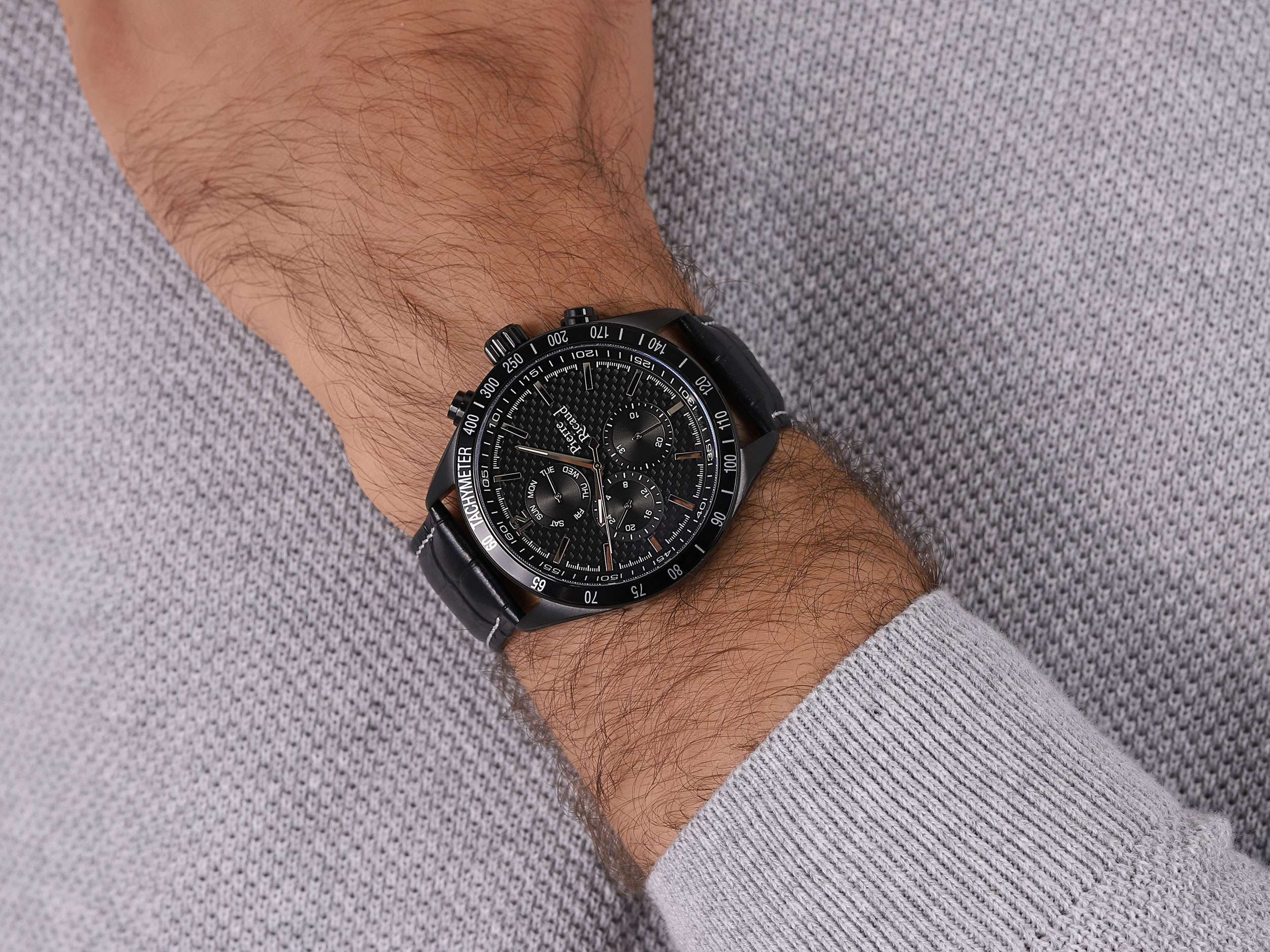 Pierre Ricaud P97224.B254QF zegarek męski Pasek - miniatura 4