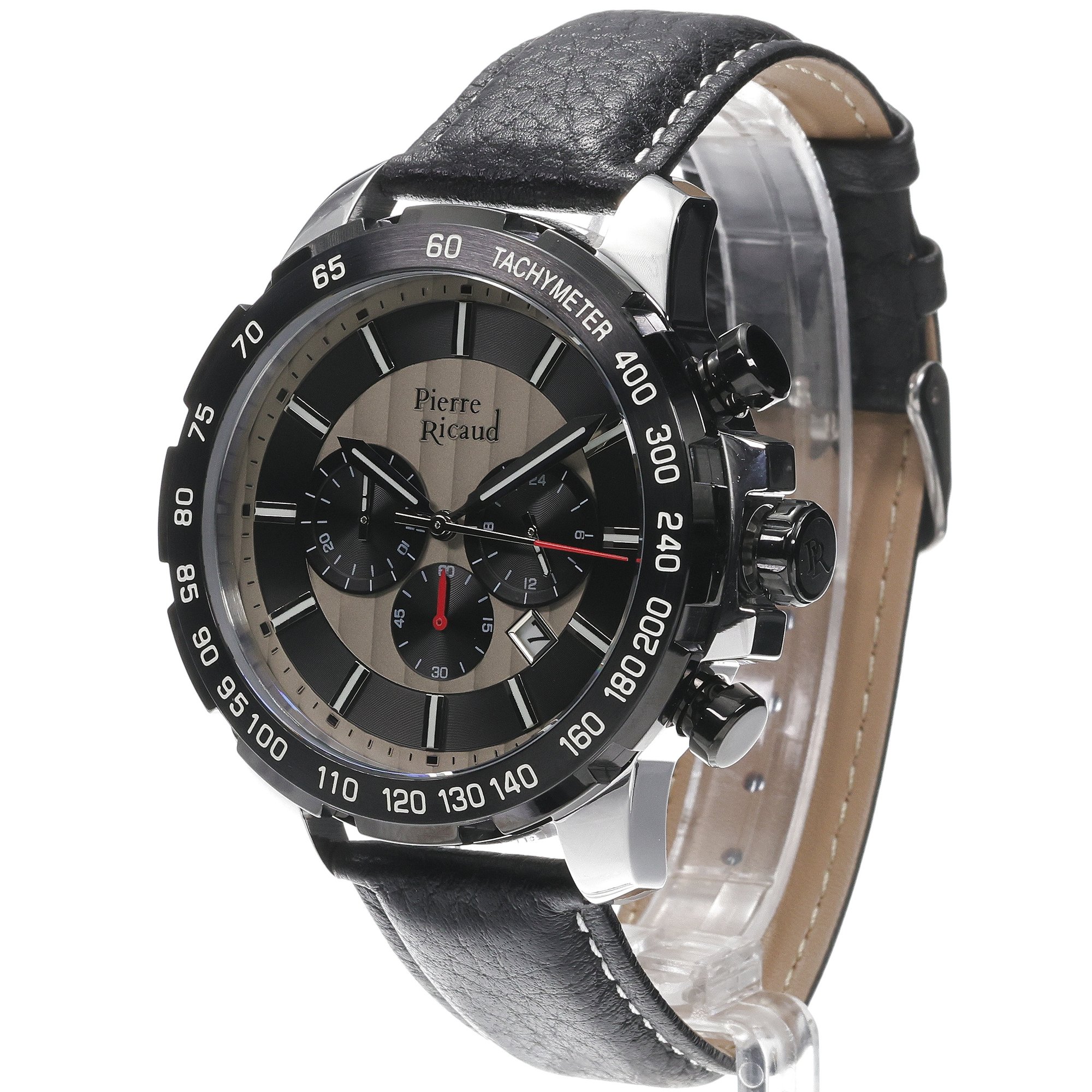 Pierre Ricaud P97236Y217CH Classic Chronograph zegarek klasyczny Pasek