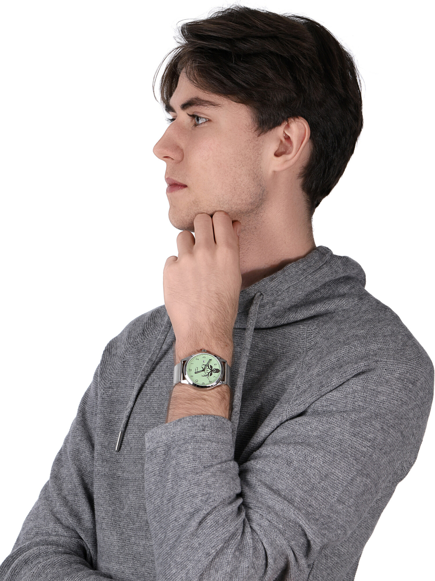 Pierre Ricaud P97240.512OREQ zegarek klasyczny Bransoleta - miniatura 6