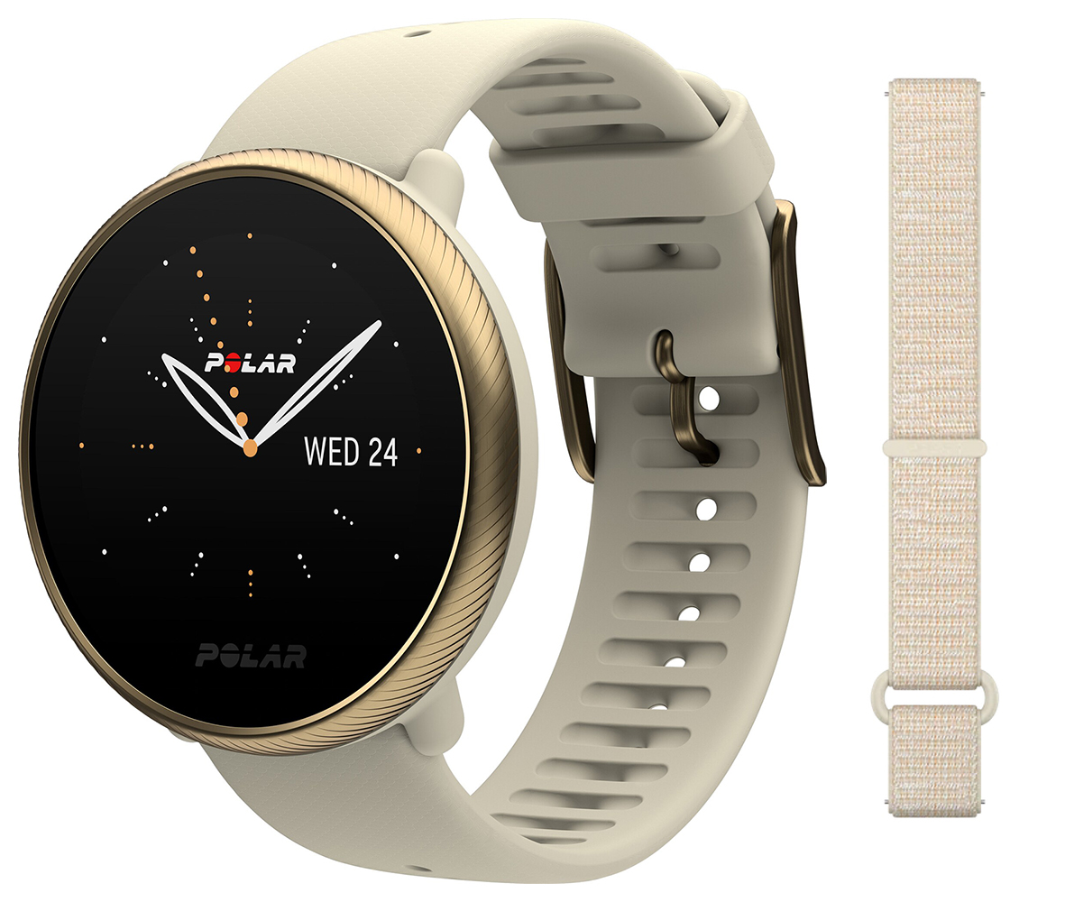 Polar Ignite 2 szampańsko-złoty + pasek 725882063959