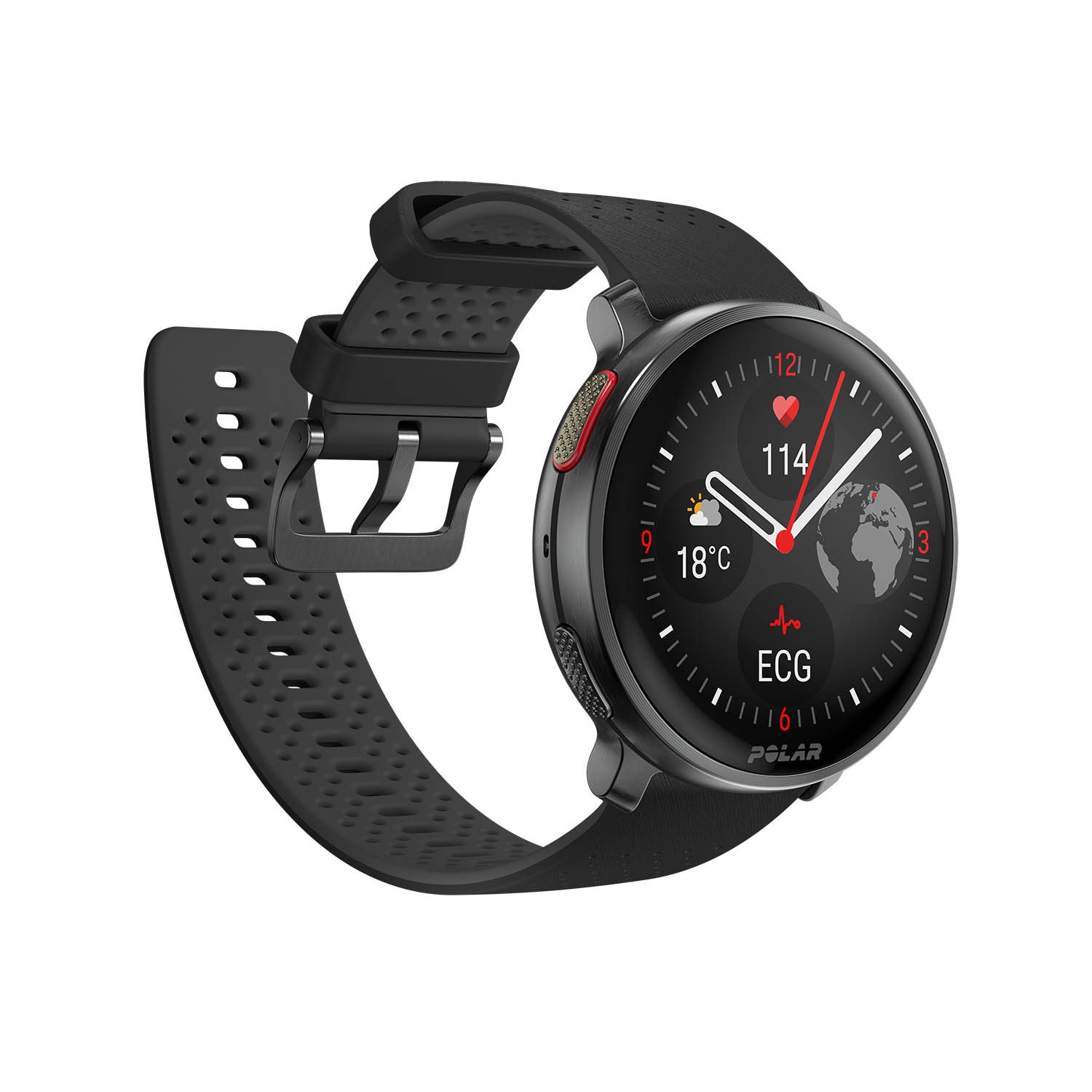 Polar 725882064444 Night Black + H10 zegarek sportowy Vantage V3 - miniatura 4