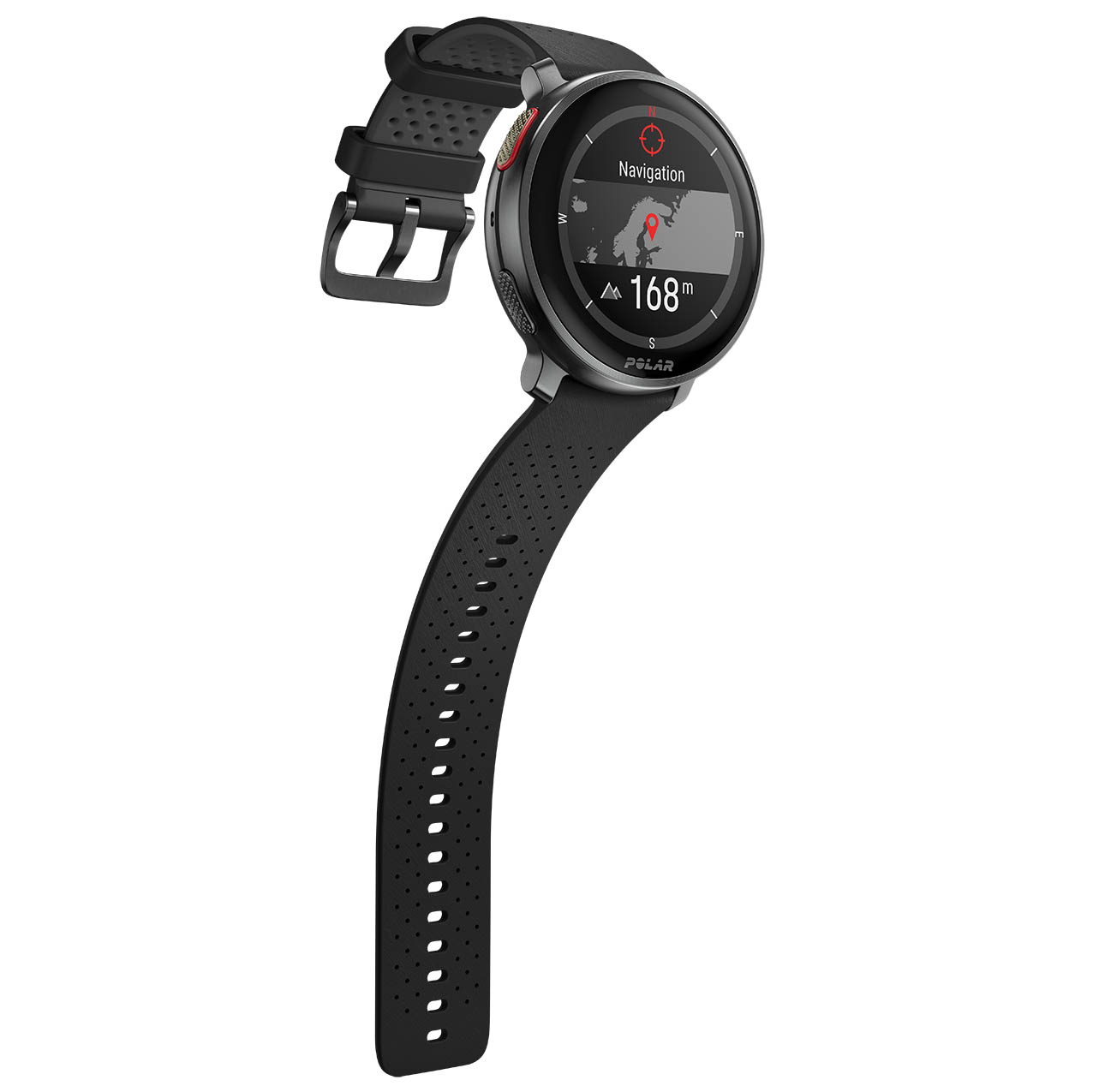 Polar 725882064444 zegarek czarny sportowy Vantage V3 pasek - miniatura 6