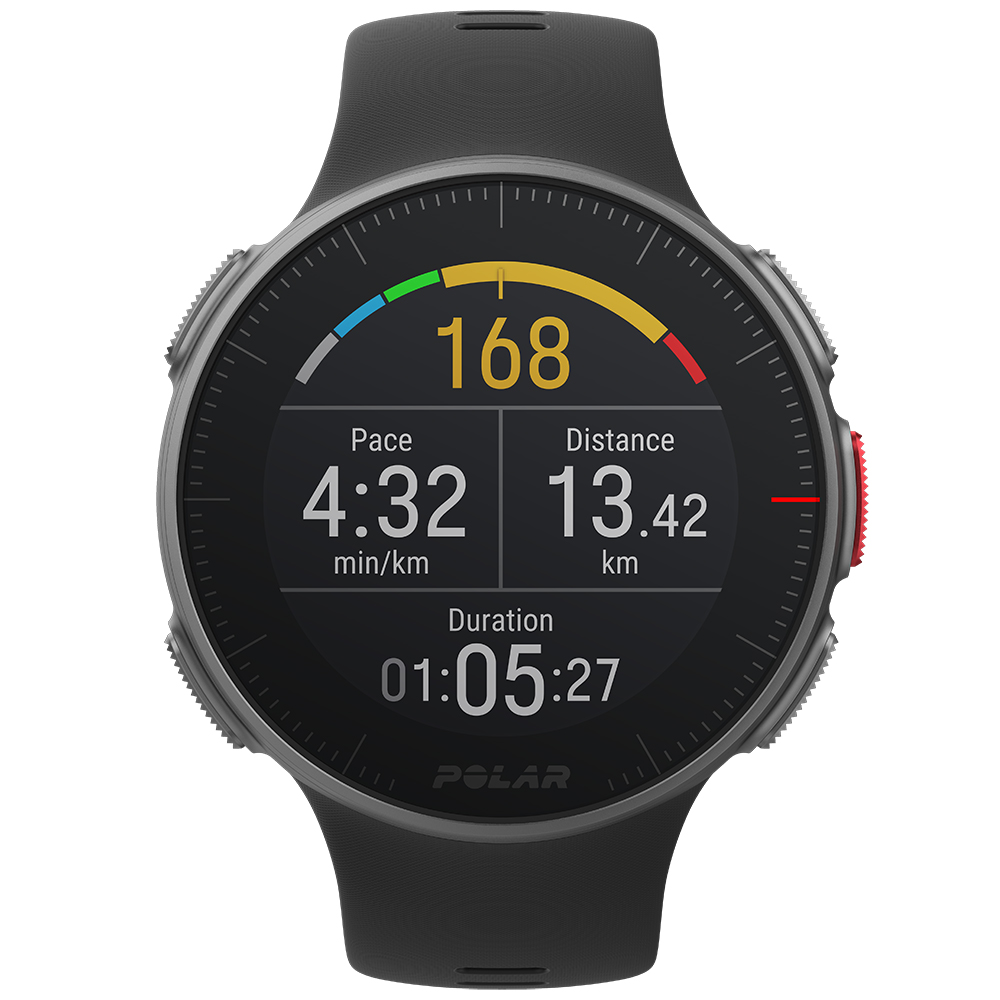 Polar VANTAGE M BLK M/L Polar Vantage M Black M/L Polar sportowy zegarek czarny - miniatura 9