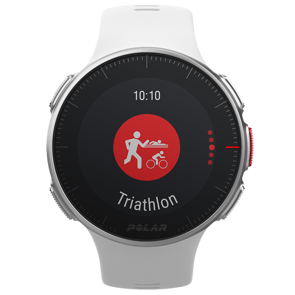 Polar VANTAGE M WHI S Polar Vantage M White S Polar sportowy zegarek srebrny - miniatura 9
