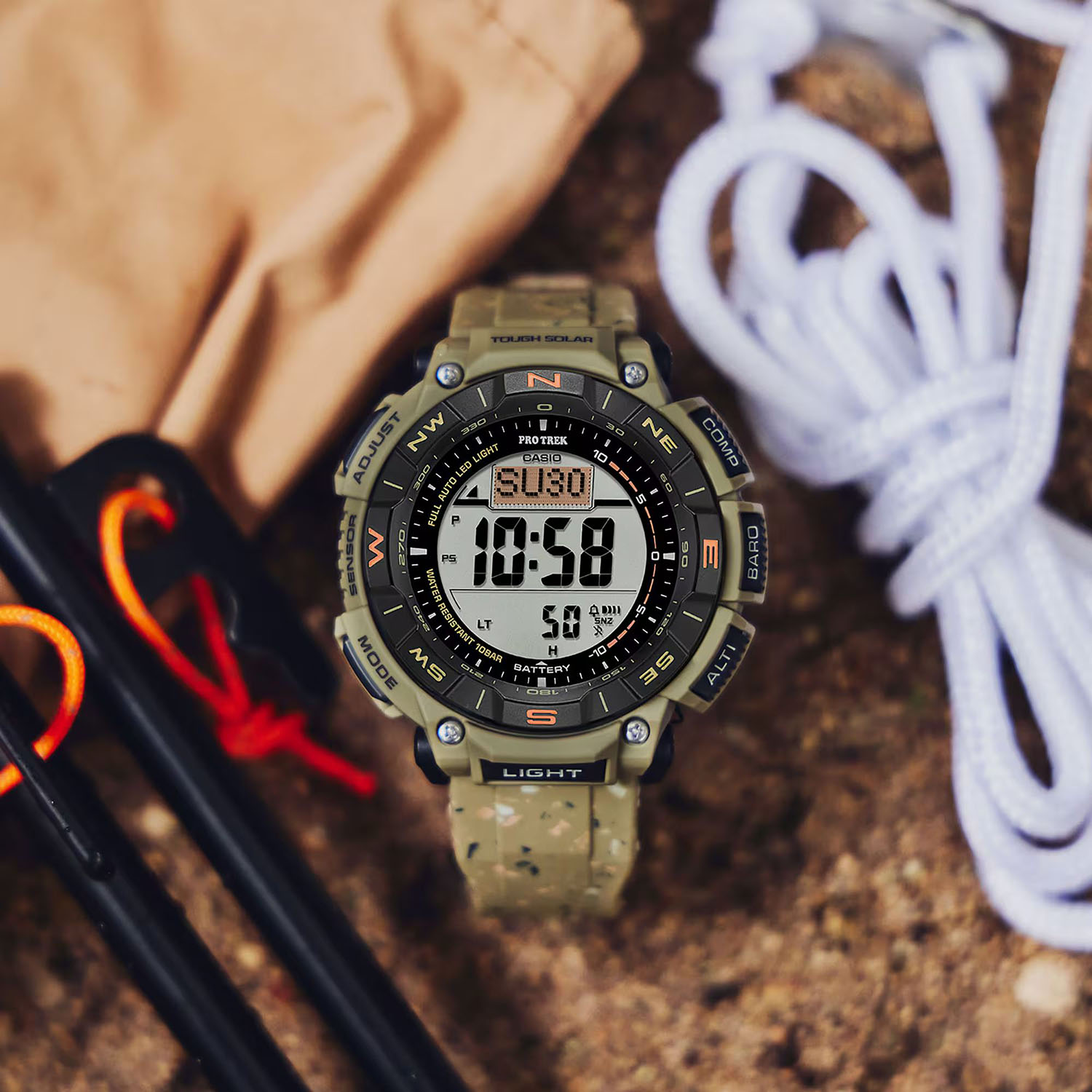 ProTrek PRG-340SC-5ER ProTrek sportowy zegarek niebieski - miniatura 10