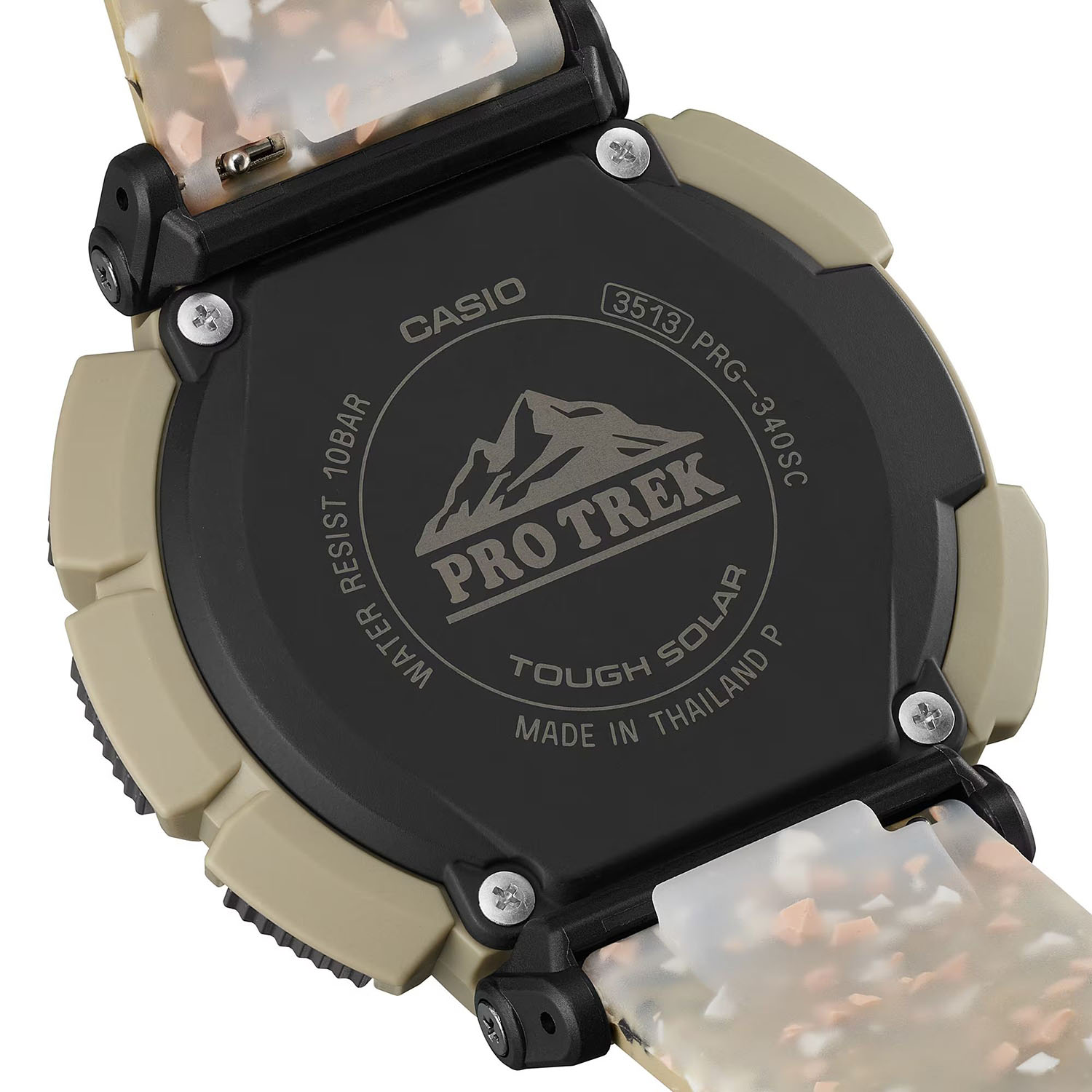 ProTrek PRG-340SC-5ER zegarek męski sportowy ProTrek pasek - miniatura 9