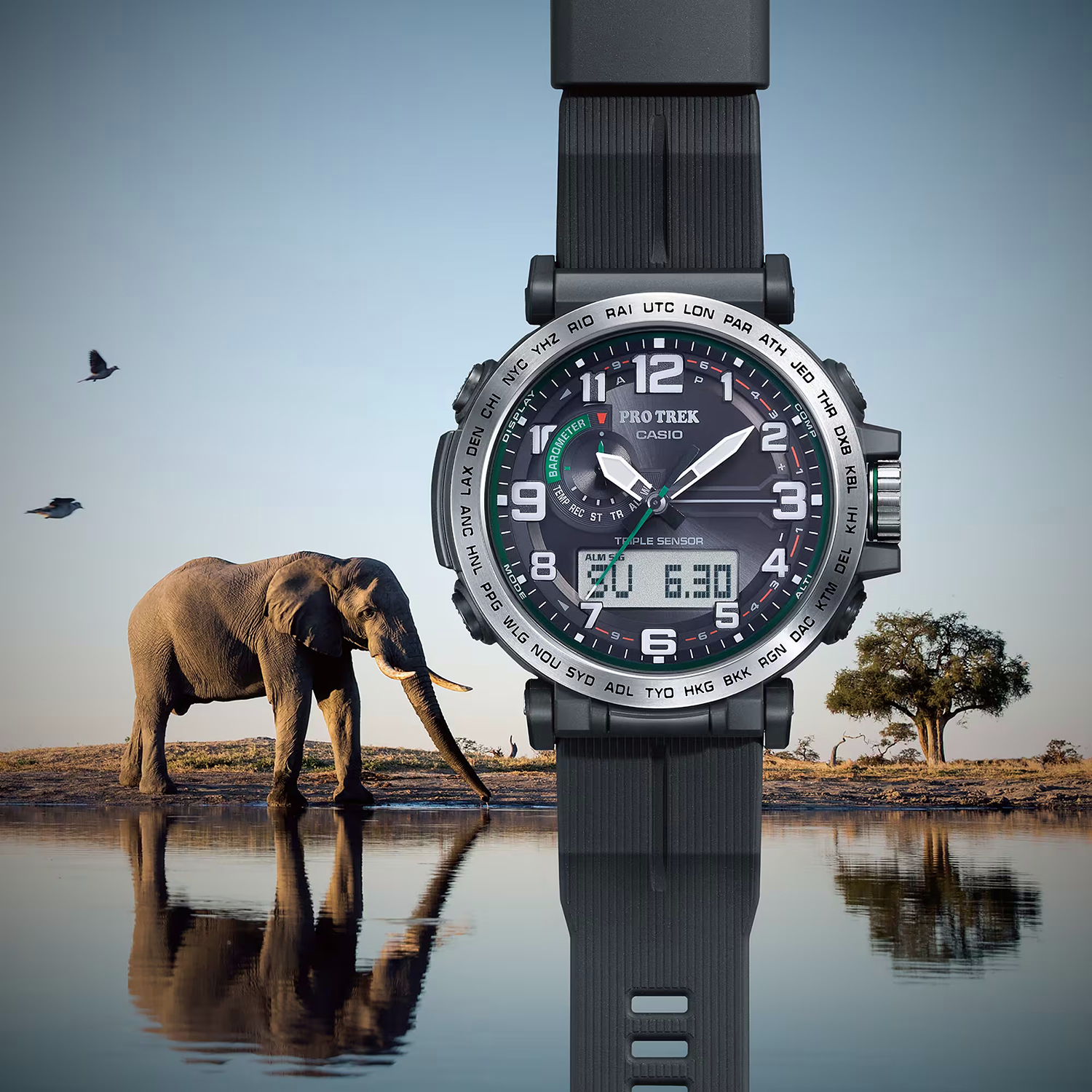 ProTrek PRG-601-1ER zegarek męski ProTrek - miniatura 16