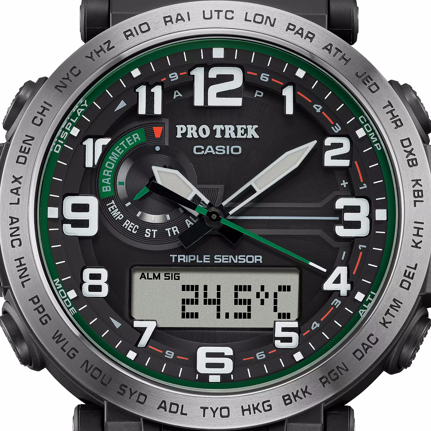 ProTrek PRG-601-1ER zegarek męski ProTrek szary - miniatura 7