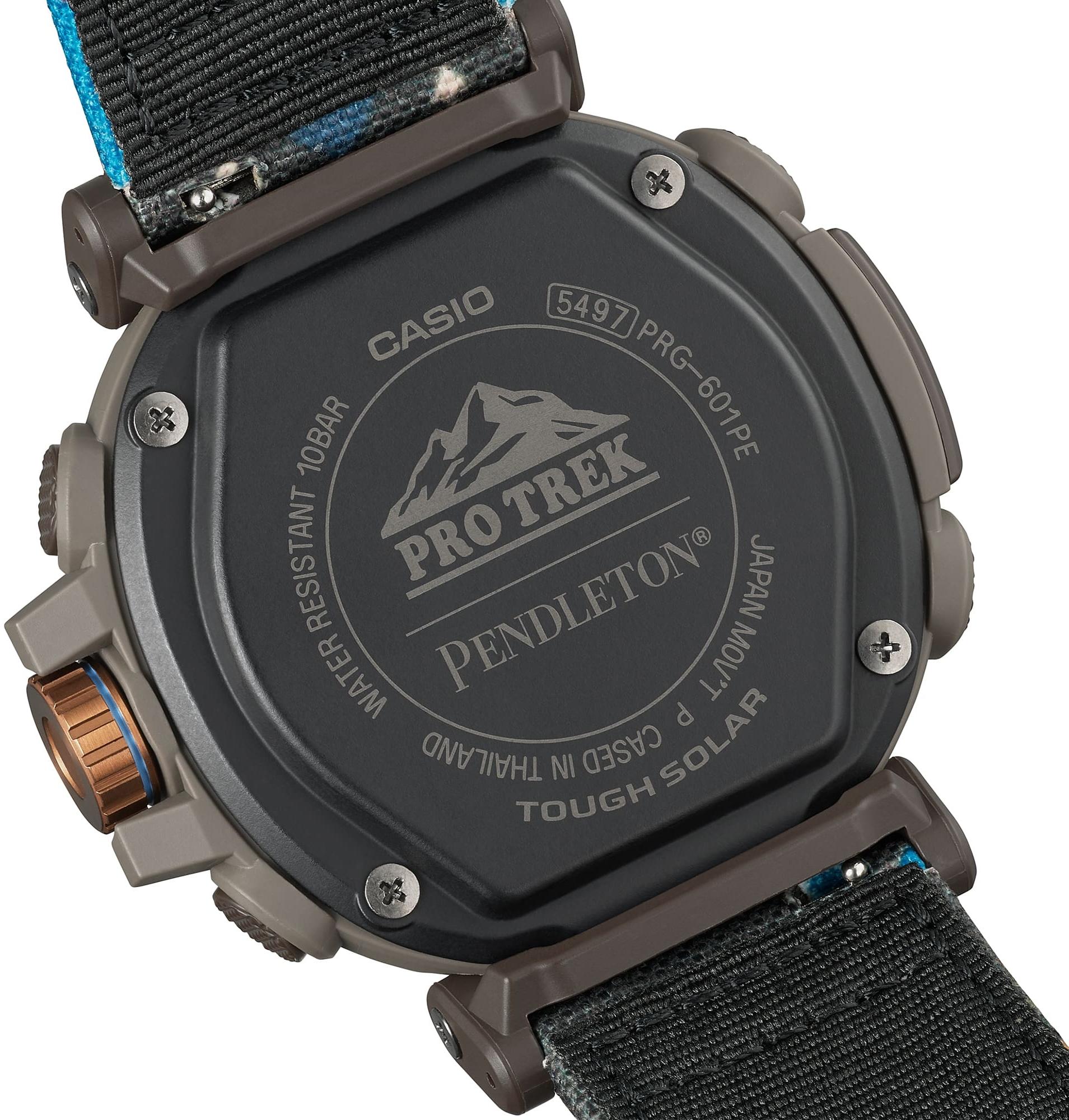ProTrek PRG-601PE-5ER Pro Trek Pendleton zegarek sportowy ProTrek - miniatura 6