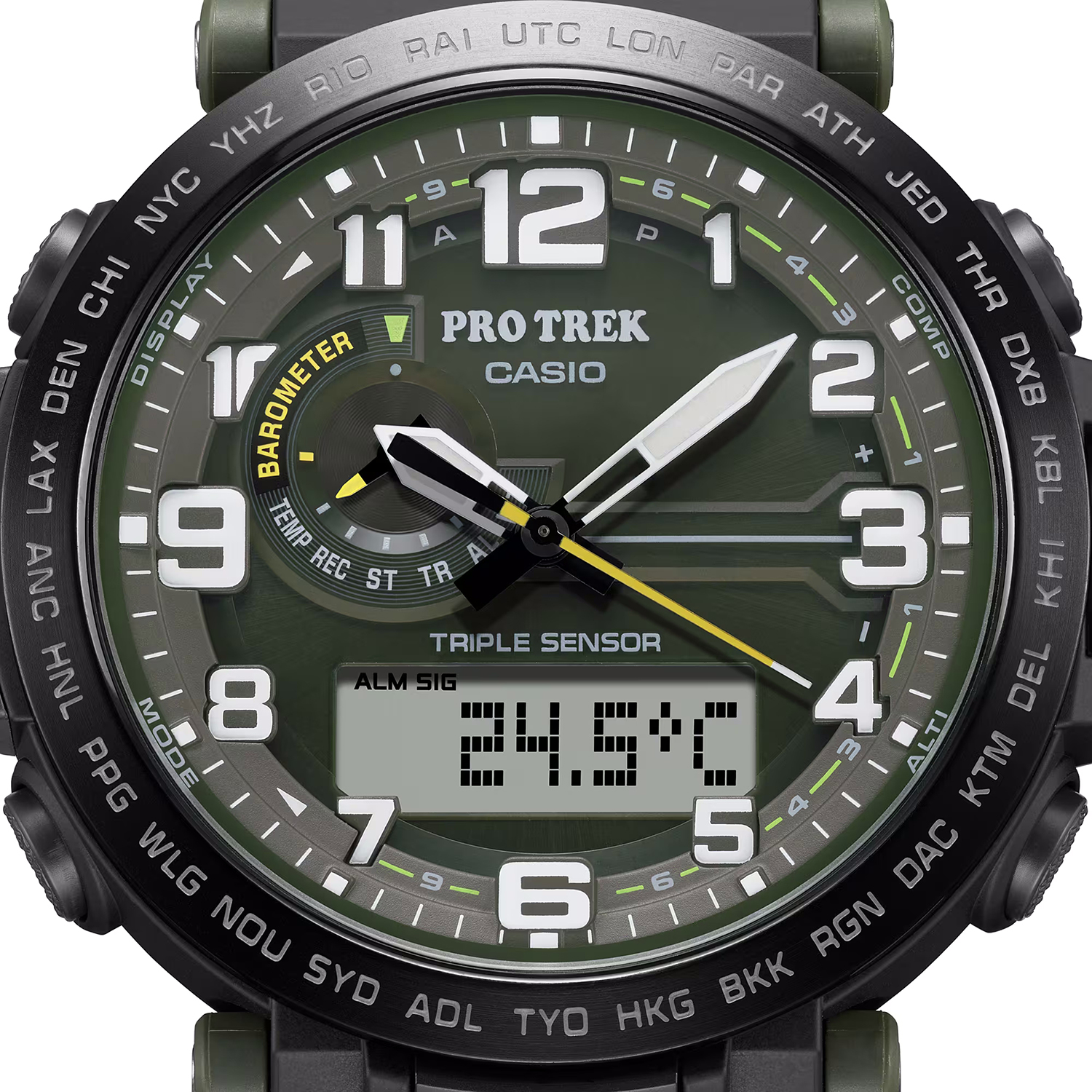 ProTrek PRG-601YB-3ER zegarek japońskie ProTrek - miniatura 8