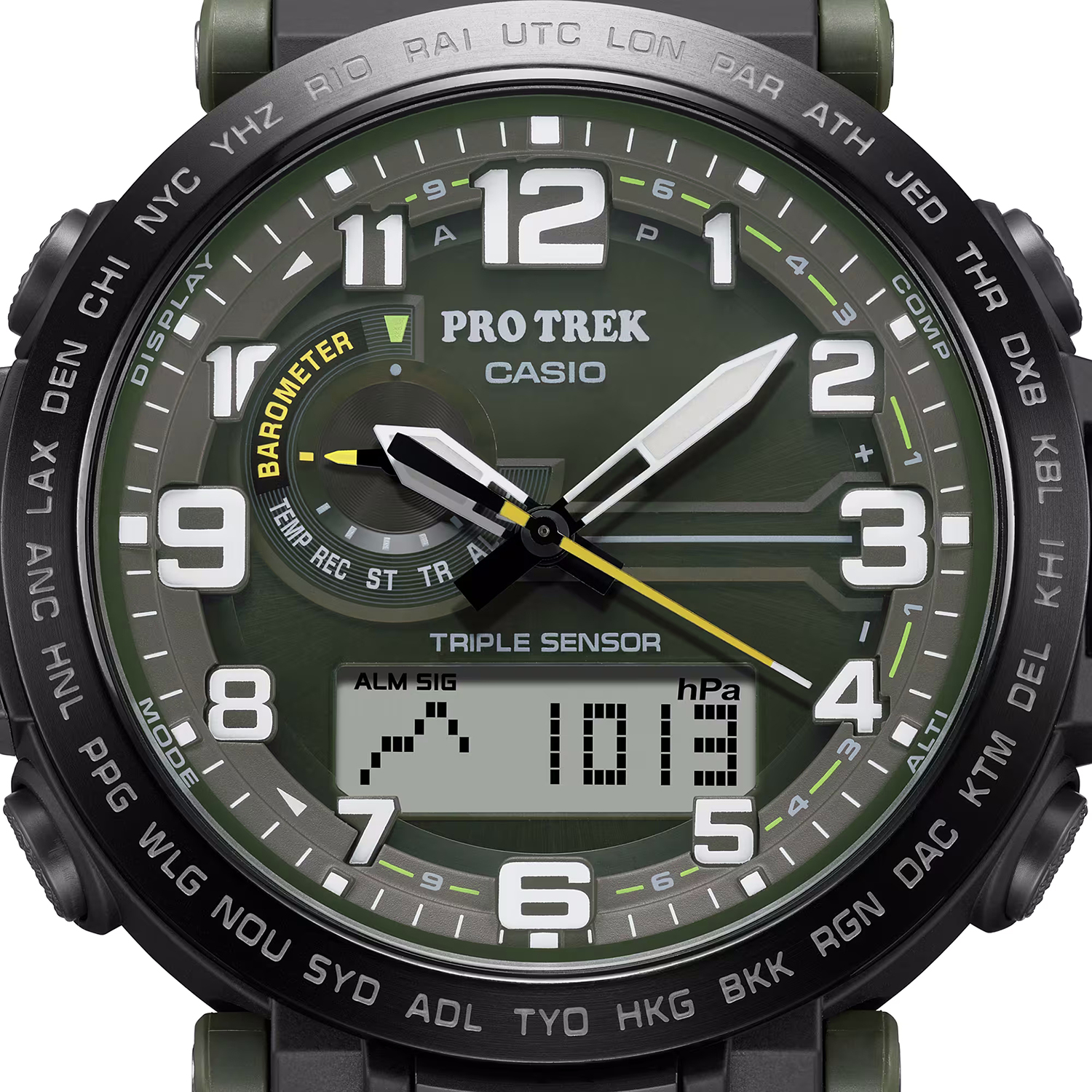 ProTrek PRG-601YB-3ER zegarek męski ProTrek czarny - miniatura 12