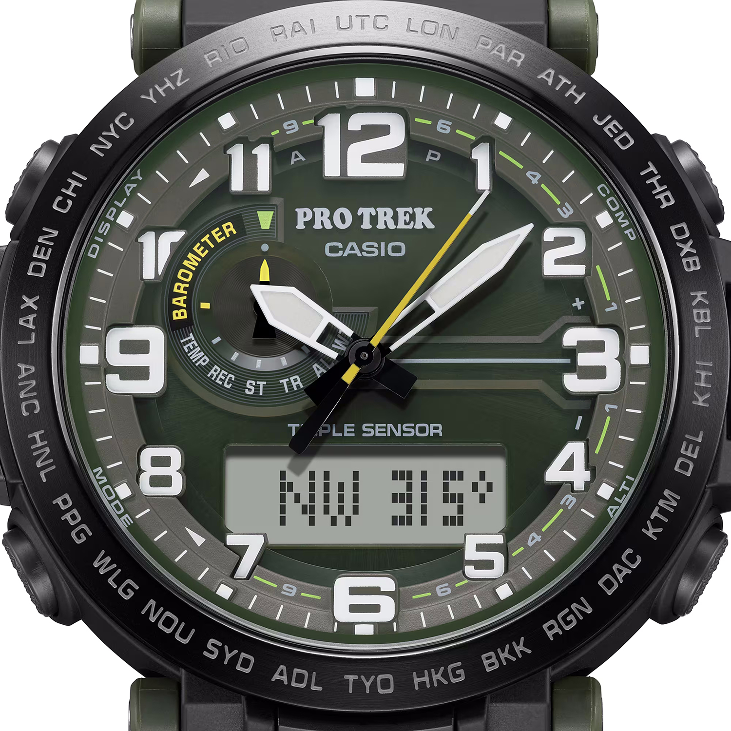 ProTrek PRG-601YB-3ER zegarek męski sportowy ProTrek pasek - miniatura 10