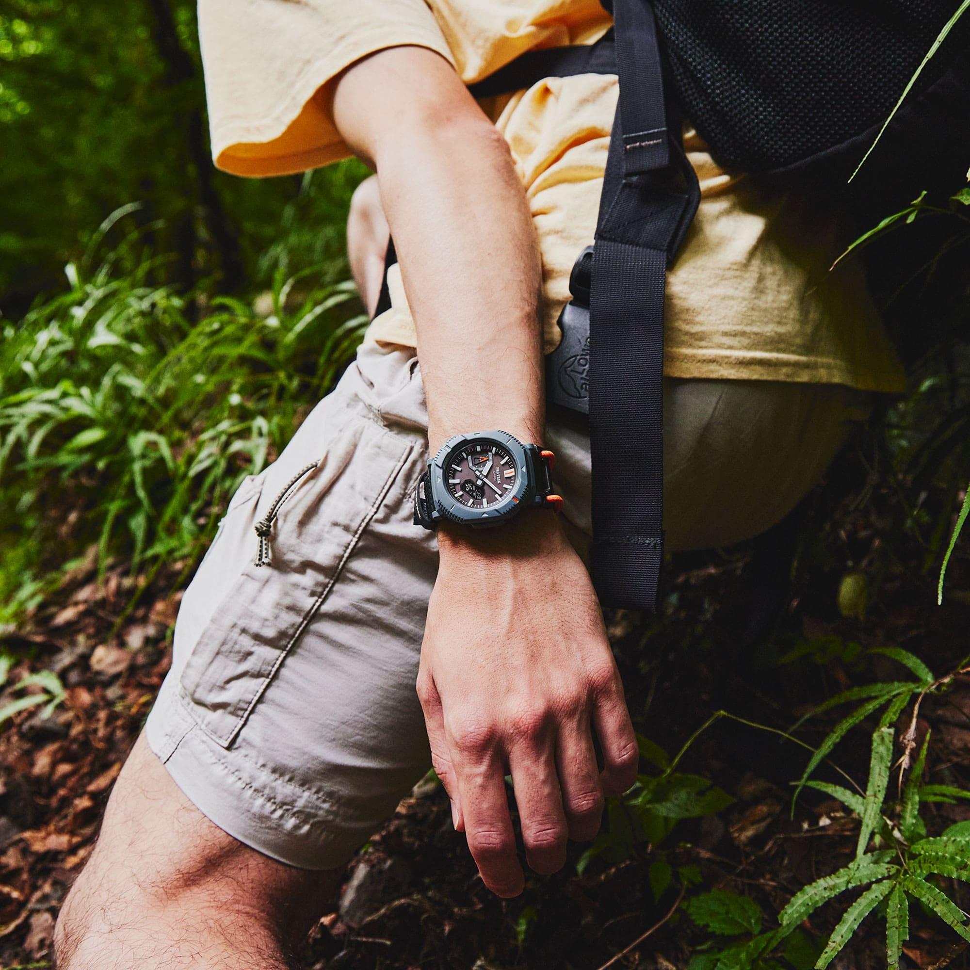 ProTrek PRJ-B001B-2ER zegarek męski ProTrek niebieski - miniatura 12