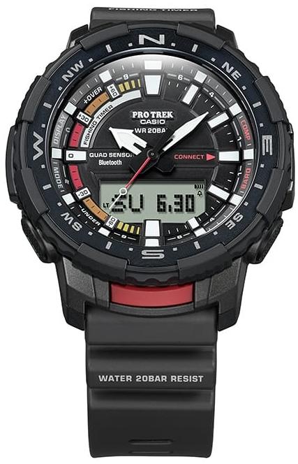 ProTrek PRT-B70-1ER zegarek czarny sportowy ProTrek pasek - miniatura 5