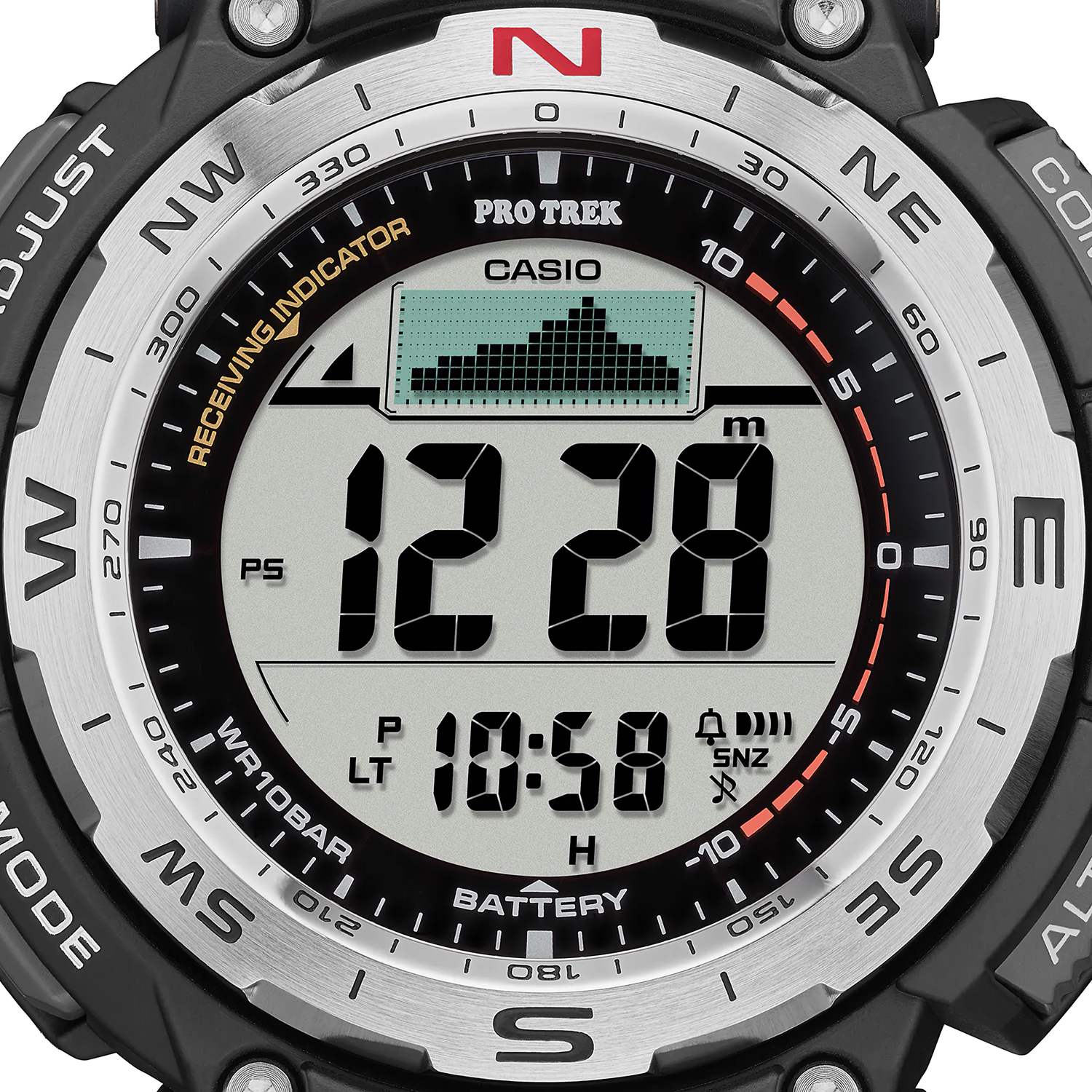 ProTrek PRW-3400-1ER zegarek męski ProTrek czarny - miniatura 5