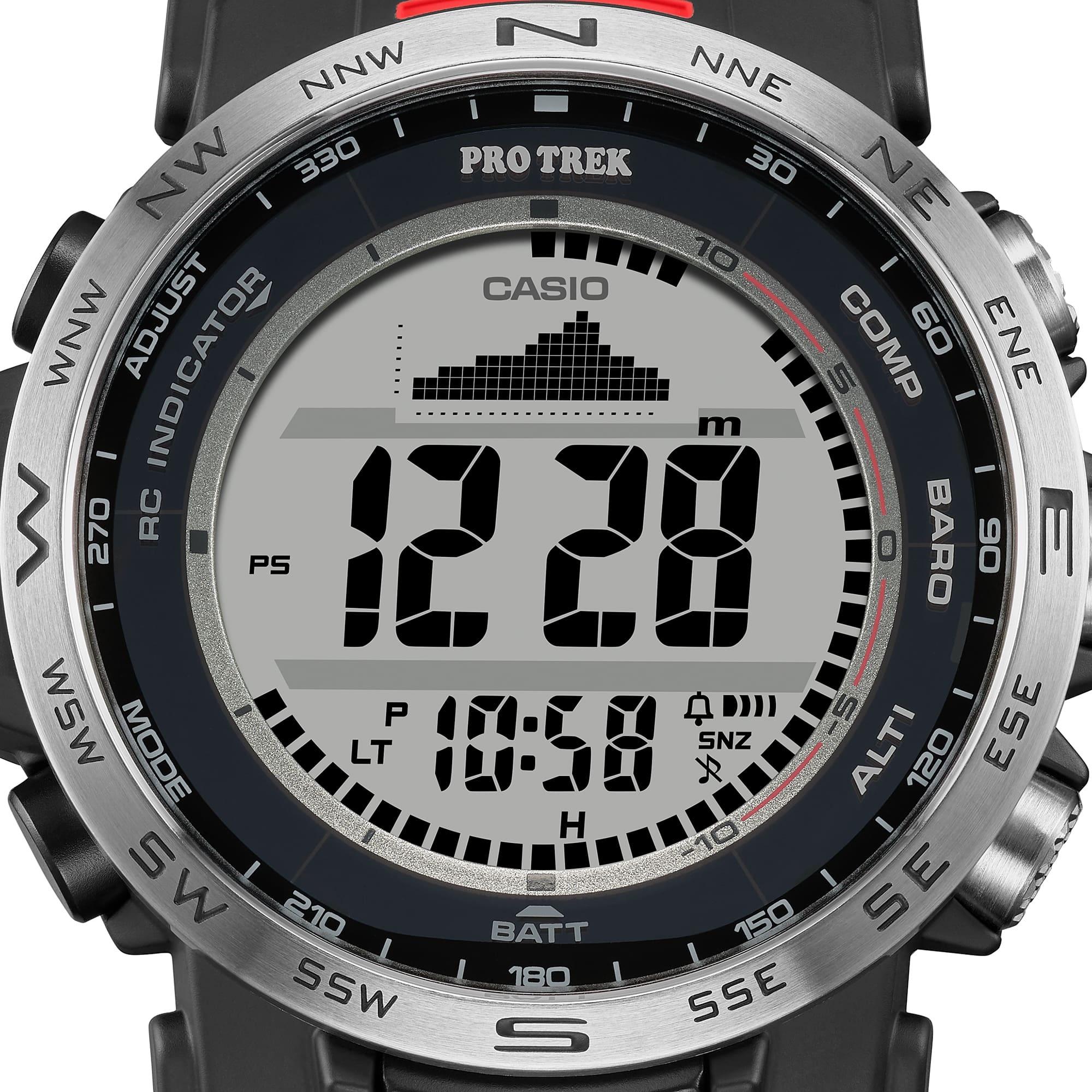 ProTrek PRW-35-1AER Pro Trek Climber ProTrek sportowy zegarek czarny