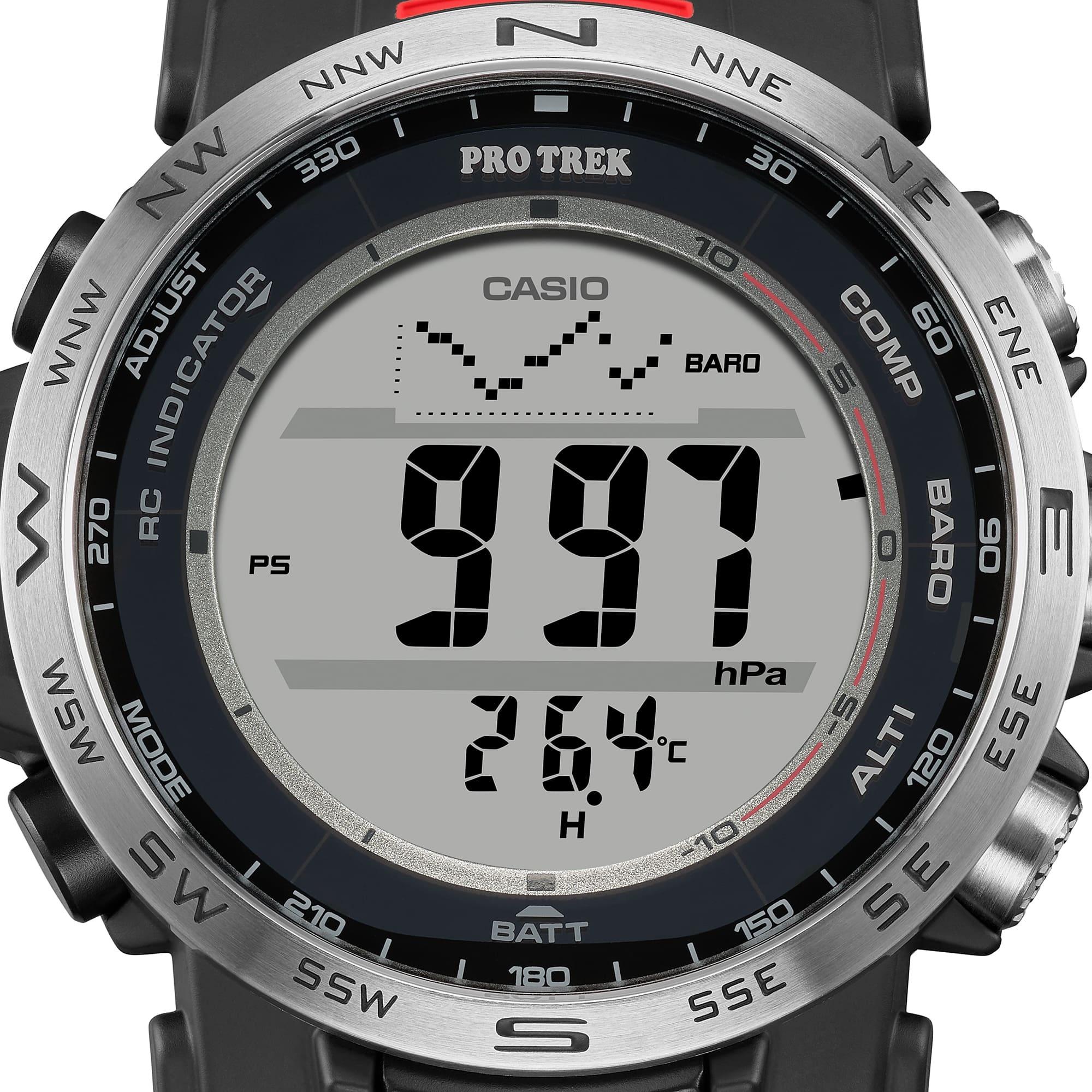 ProTrek PRW-35-1AER Pro Trek Climber ProTrek sportowy zegarek czarny