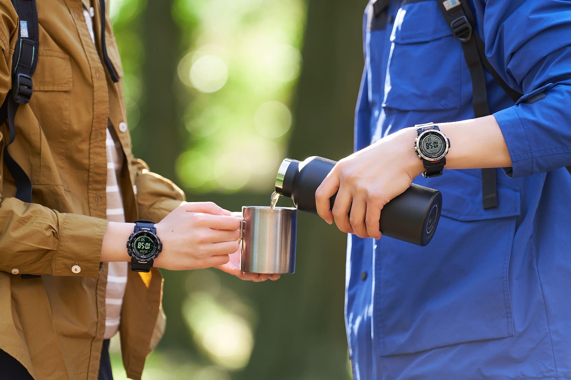 ProTrek PRW-35-1AER zegarek męski ProTrek czarny