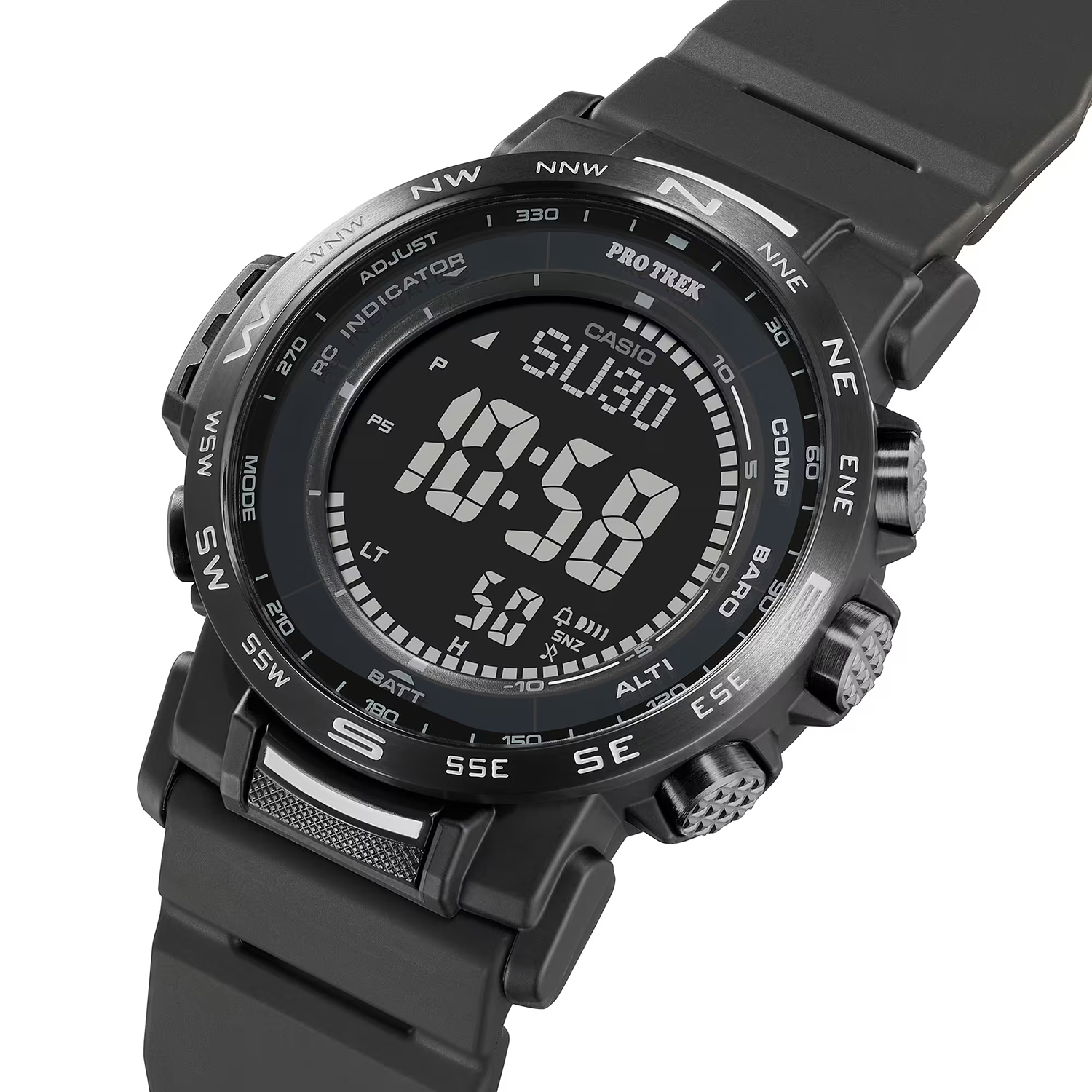 ProTrek PRW-35Y-1BER zegarek czarny sportowy ProTrek pasek