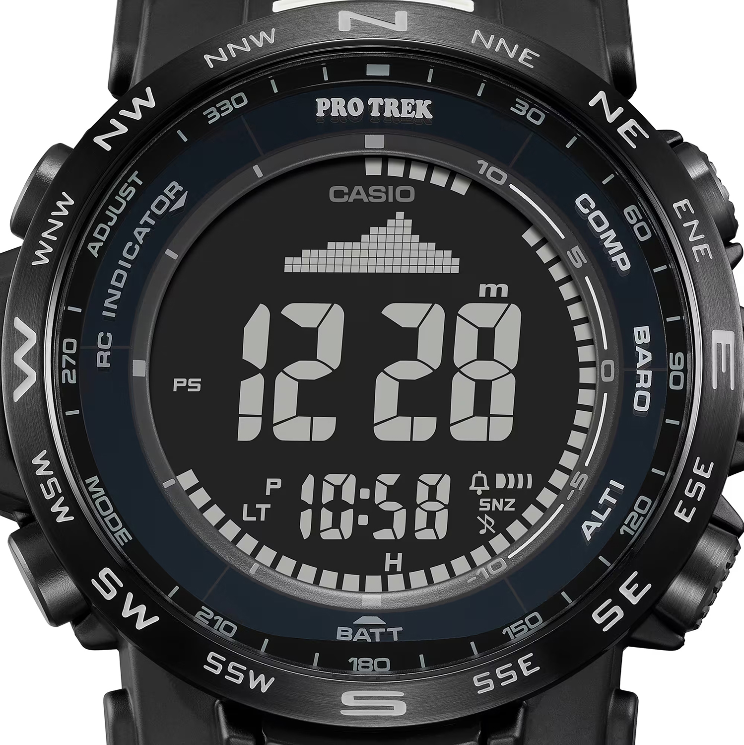 ProTrek PRW-35Y-1BER zegarek męski sportowy ProTrek pasek