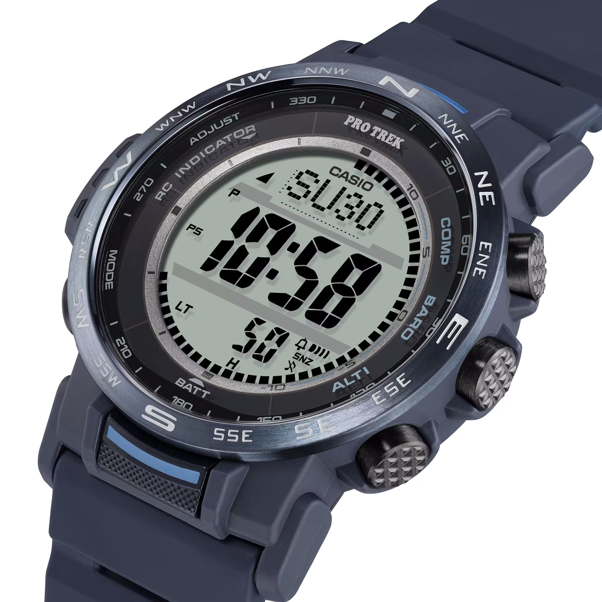 ProTrek PRW-35Y-2ER zegarek czarny sportowy ProTrek pasek - miniatura 4