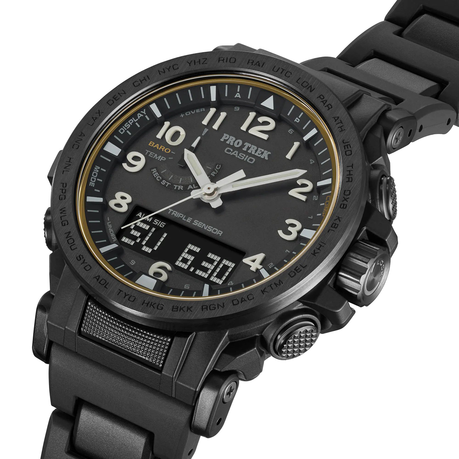 ProTrek PRW-51FC-1ER zegarek męski ProTrek czarny - miniatura 4