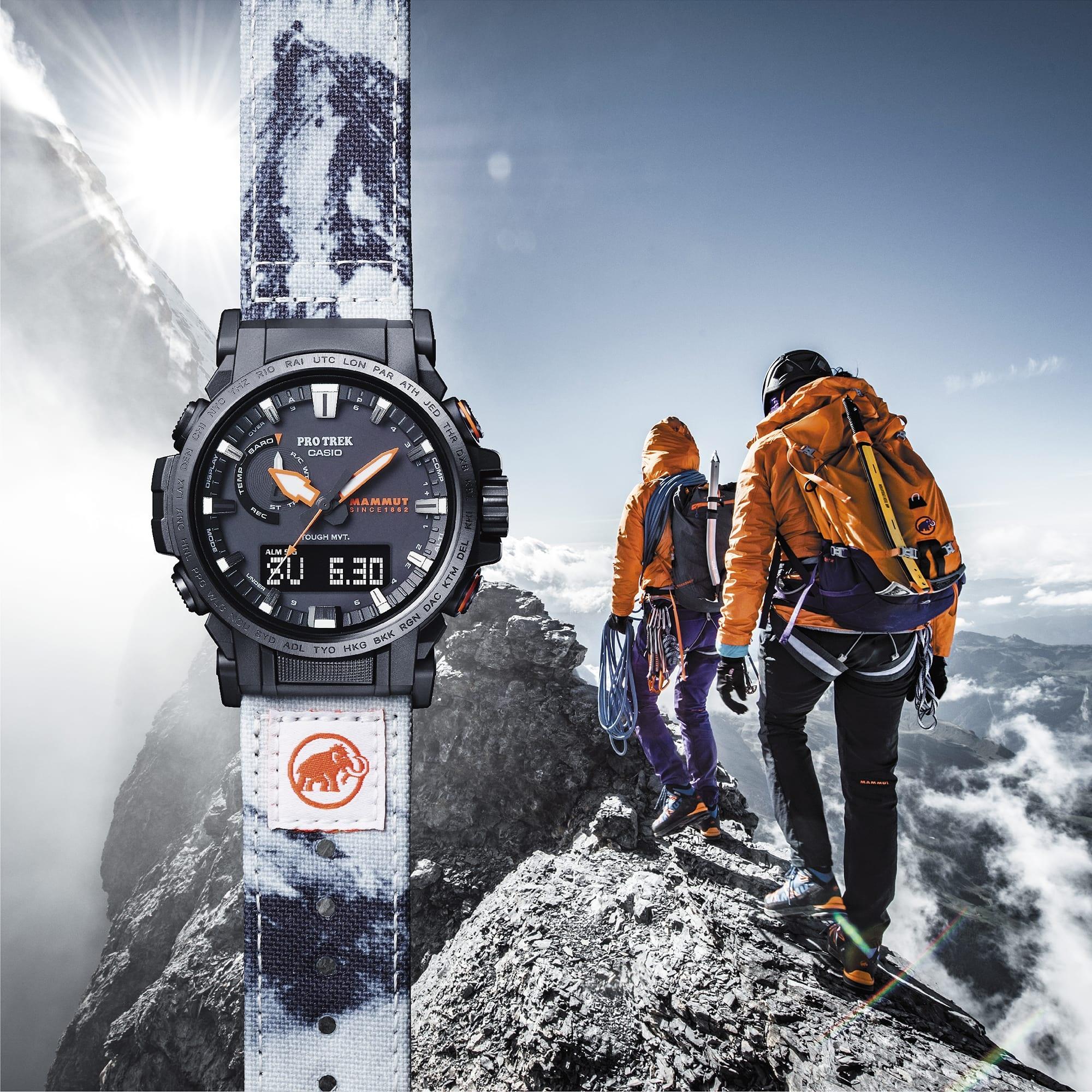 ProTrek PRW-61MA-1AER zegarek męski ProTrek szary