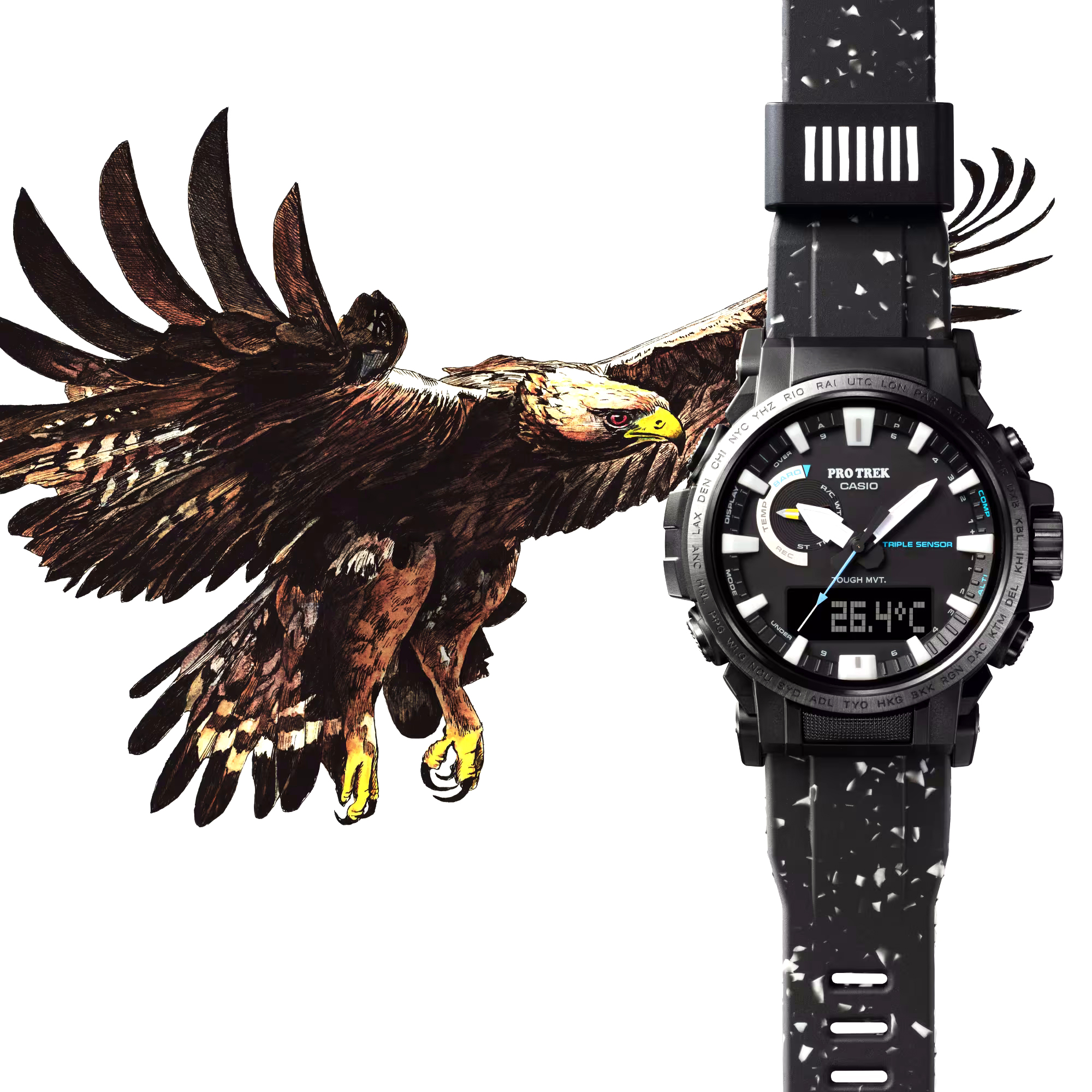 ProTrek PRW-61NJ-1ER zegarek męski ProTrek - miniatura 15