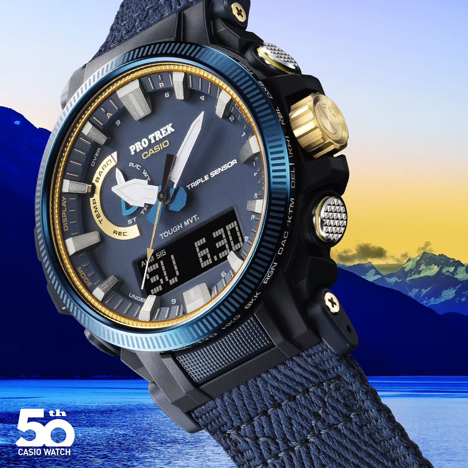 ProTrek PRW-61SS-2ER zegarek ProTrek z barometr